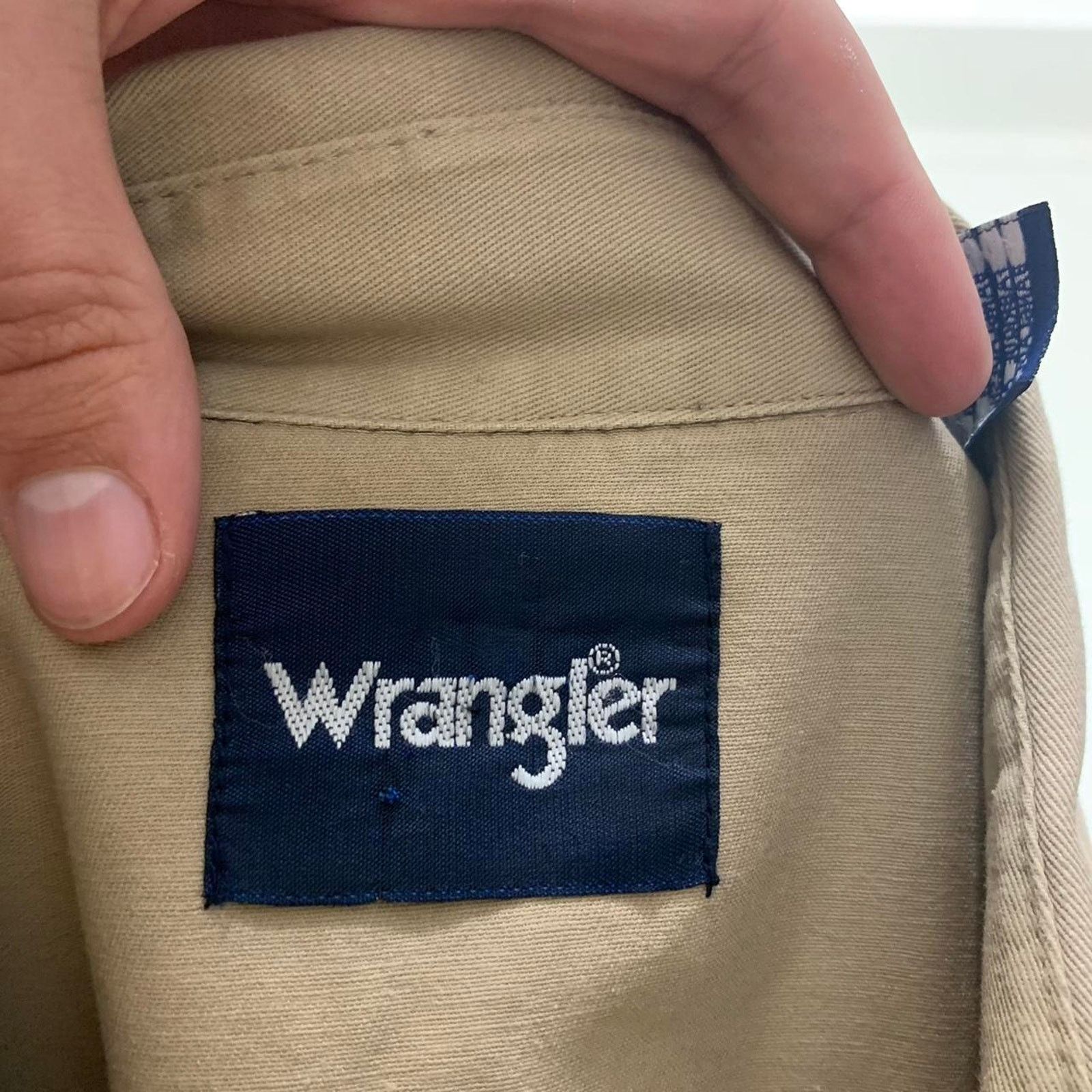 Vintage × Wrangler Vintage 90s Wrangler Pearl Snap Western Button Up Shirt Size US XXL / EU 58 / 5 - 5 Thumbnail