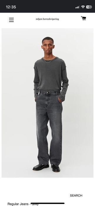 Mfpen Mfpen Regular Jeans - Grey | Grailed