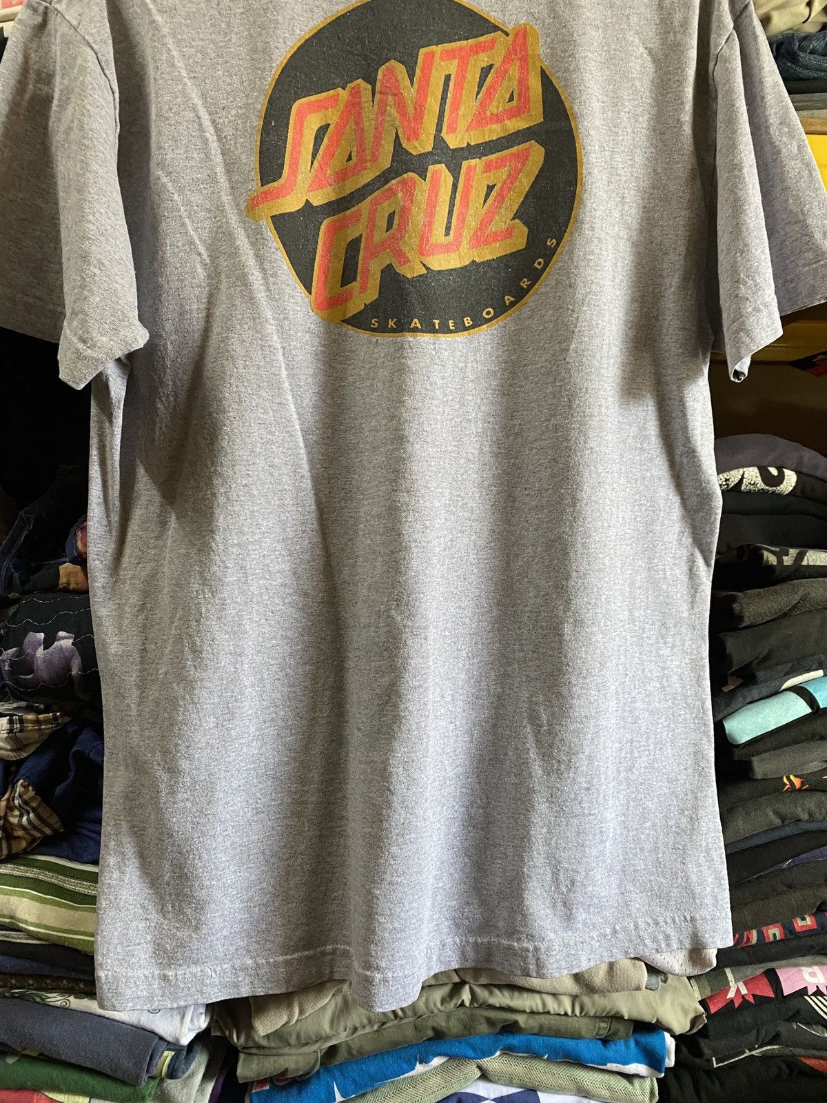 Santa Cruz Skateboards × Vintage Vintage 90s OG Santa Cruz Skateboards big Logo Size US L / EU 52-54 / 3 - 11 Thumbnail