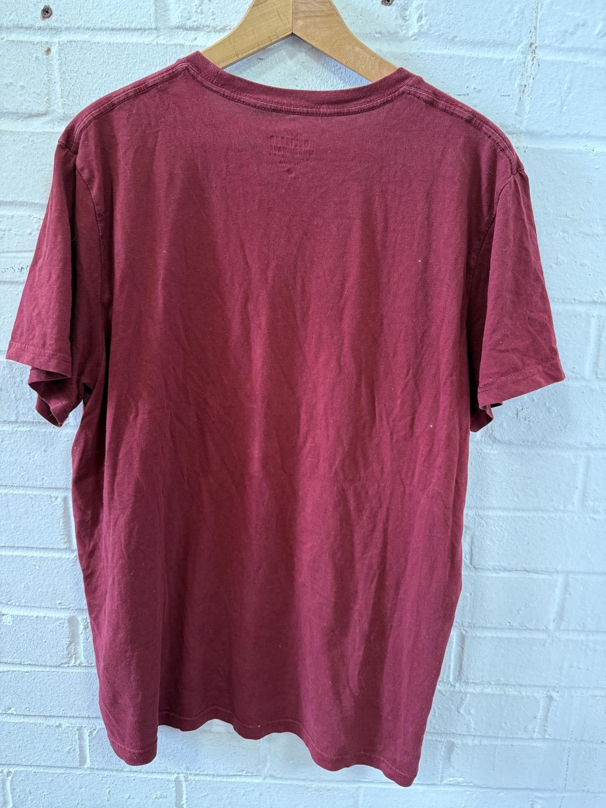 Hollister Hollister Men’s Classic Tee - Burgundy Size US XL / EU 56 / 4 - 3 Thumbnail