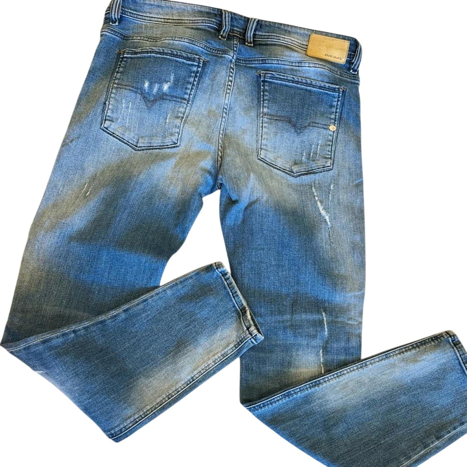 Diesel Diesel D.N.A. Distressed Denim Jeans Size US 36 / EU 52 - 8 Thumbnail