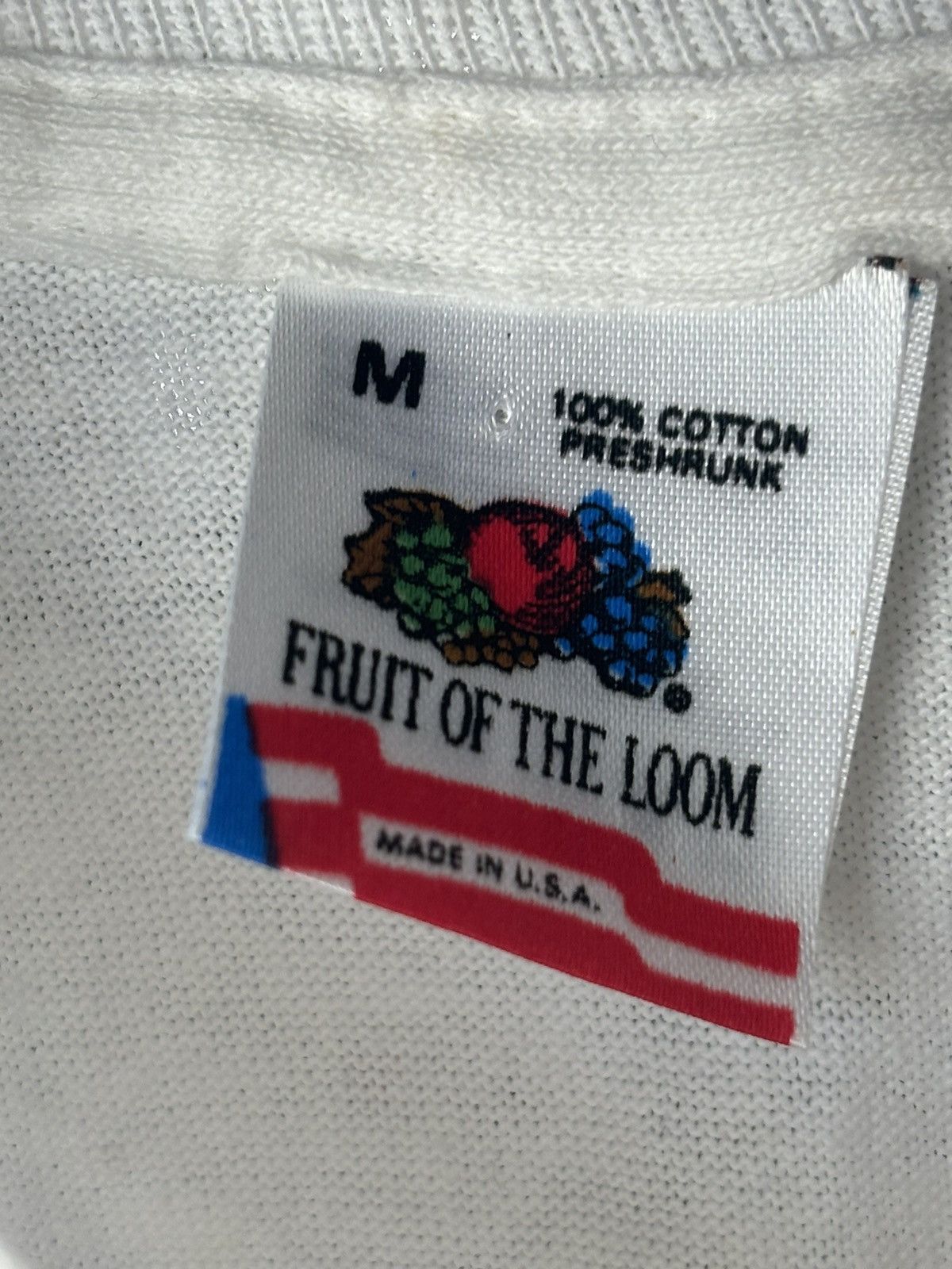 Fruit Of The Loom × Vintage Vintage Fruit of the loom single stitch Mr. Fix-it tee Size US M / EU 48-50 / 2 - 4 Thumbnail