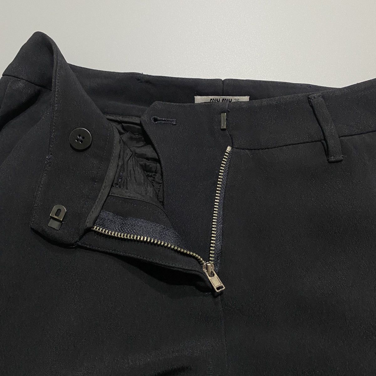 Miu Miu Miu Miu Crop Trouser Size 25" / US 0 / IT 36 - 6 Thumbnail