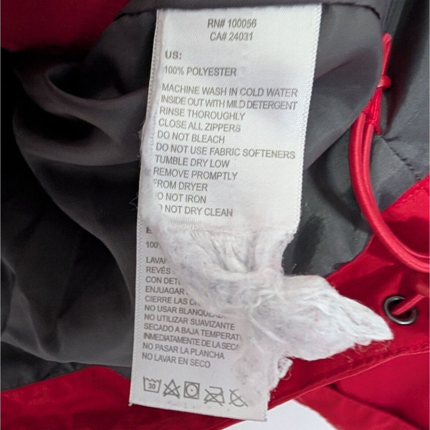 Designer Team Style Chick Fil A Employee Jacket Mens Size Large Red Size US L / EU 52-54 / 3 - 7 Thumbnail