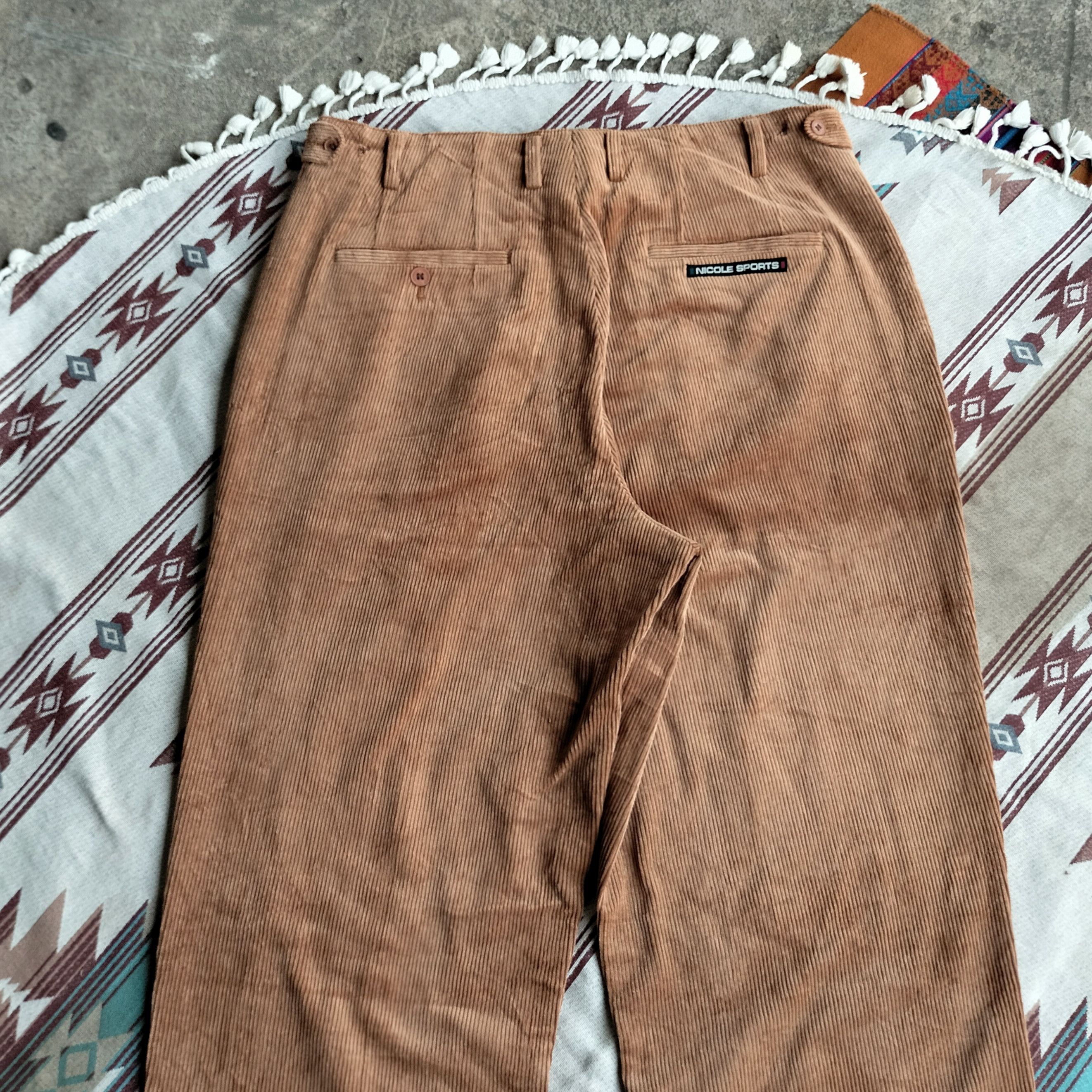 Nicole Club Nicole Sport japan corduroy pants Size US 32 / EU 48 - 9 Thumbnail
