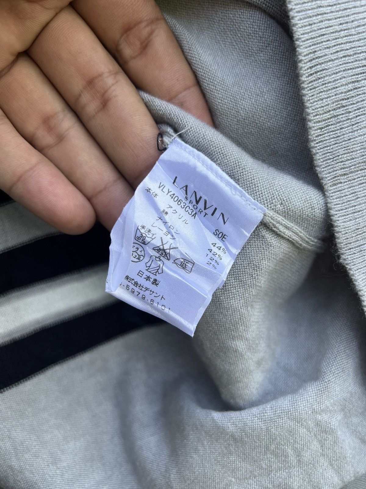 Lanvin Lanvin Sport Hoodie Size US S / EU 44-46 / 1 - 8 Thumbnail