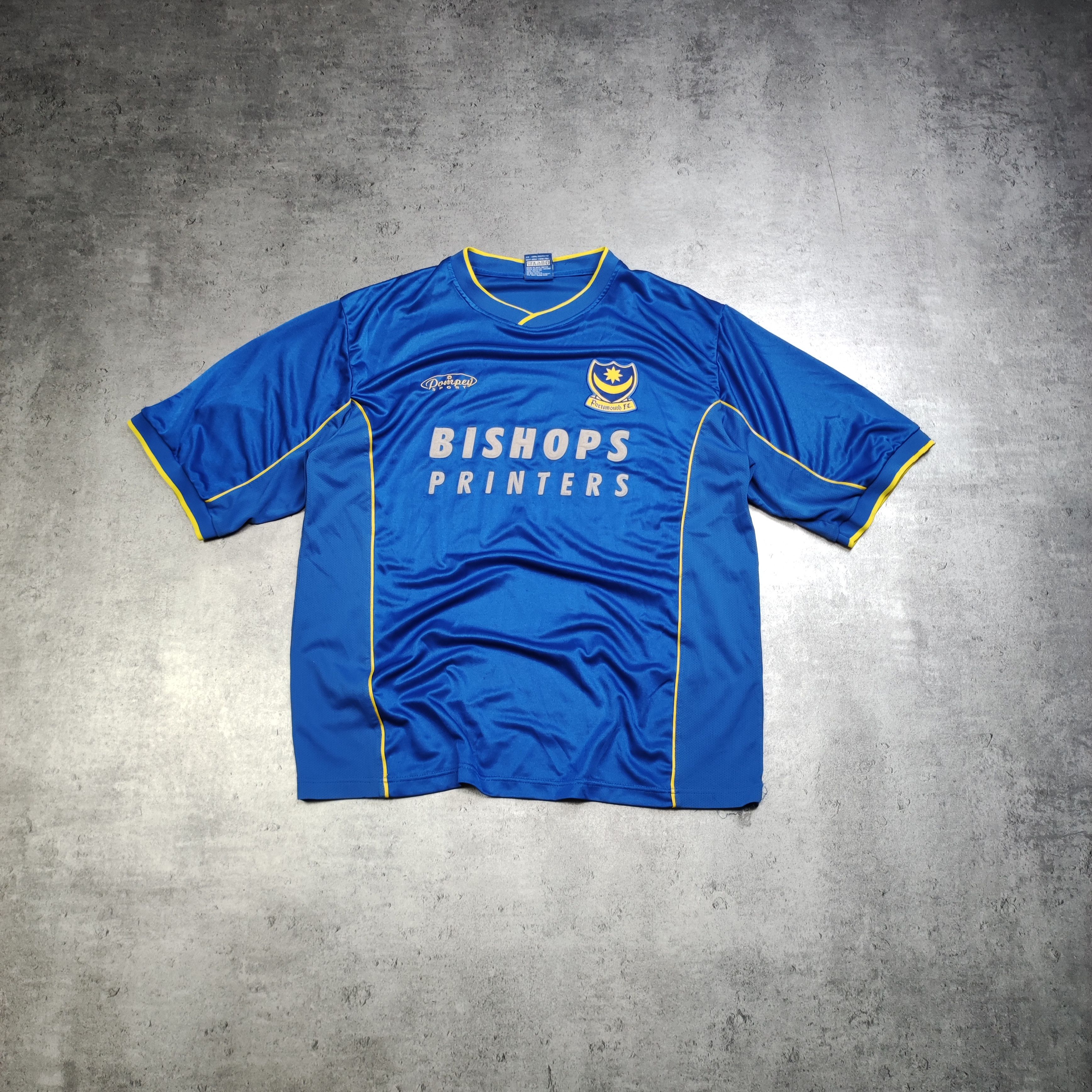 Vintage RARE 2000 OG 90s Portshmouth Football Soccer Home Kit Size US XXL / EU 58 / 5 - 1 Thumbnail