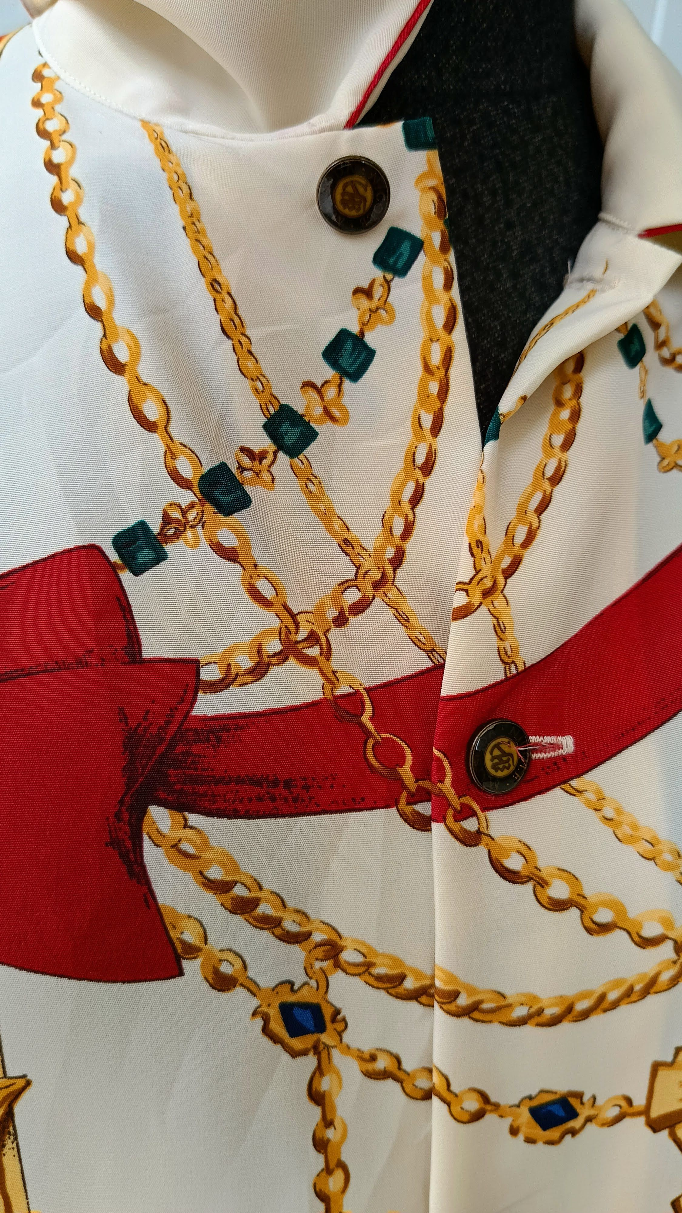 Matsuda Madame Nicole Mitsuhiro Matsuda rayon 70s 80s Japan shirt Size US M / EU 48-50 / 2 - 12 Thumbnail