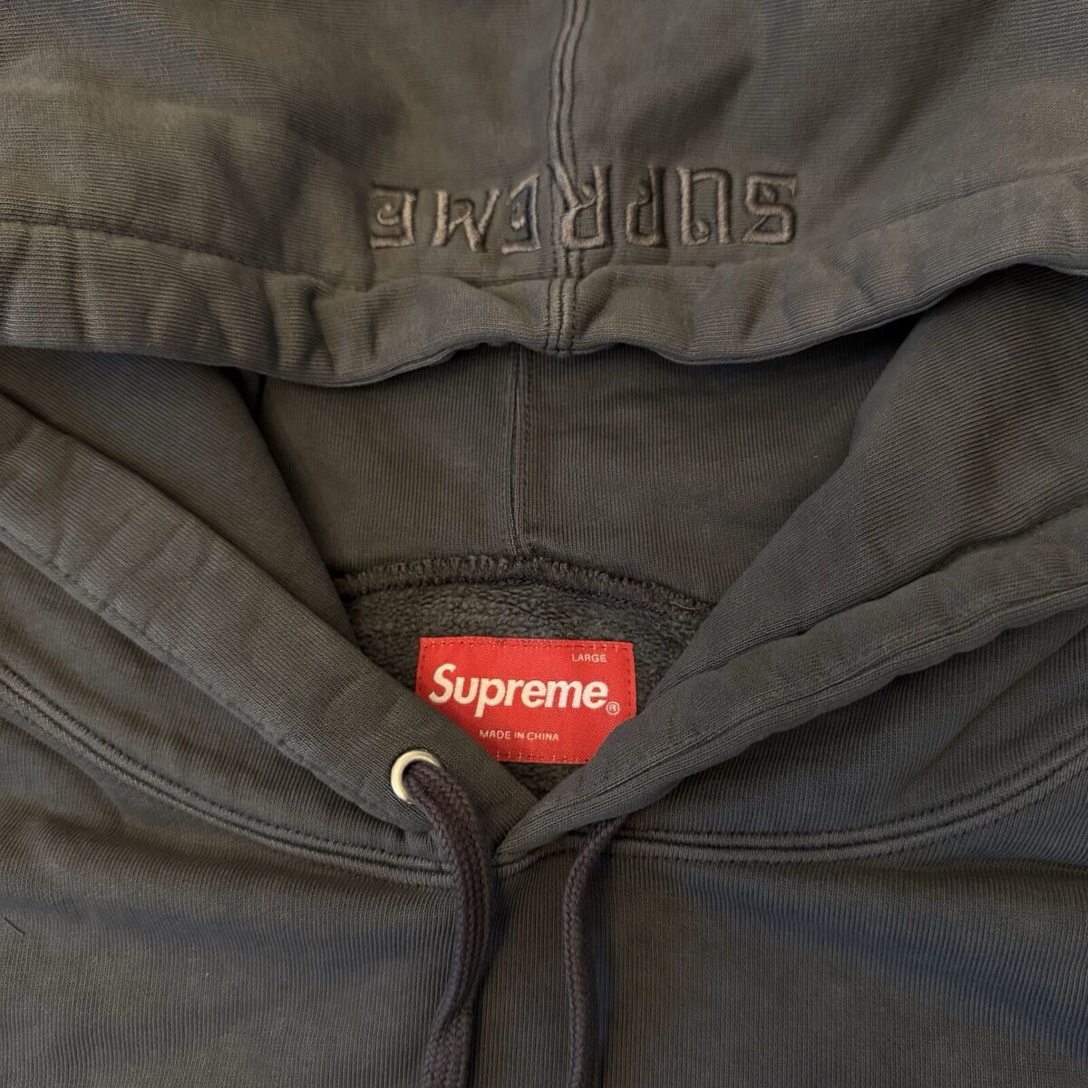 Supreme Supreme Overdyed Hoodie Size US L / EU 52-54 / 3 - 3 Thumbnail