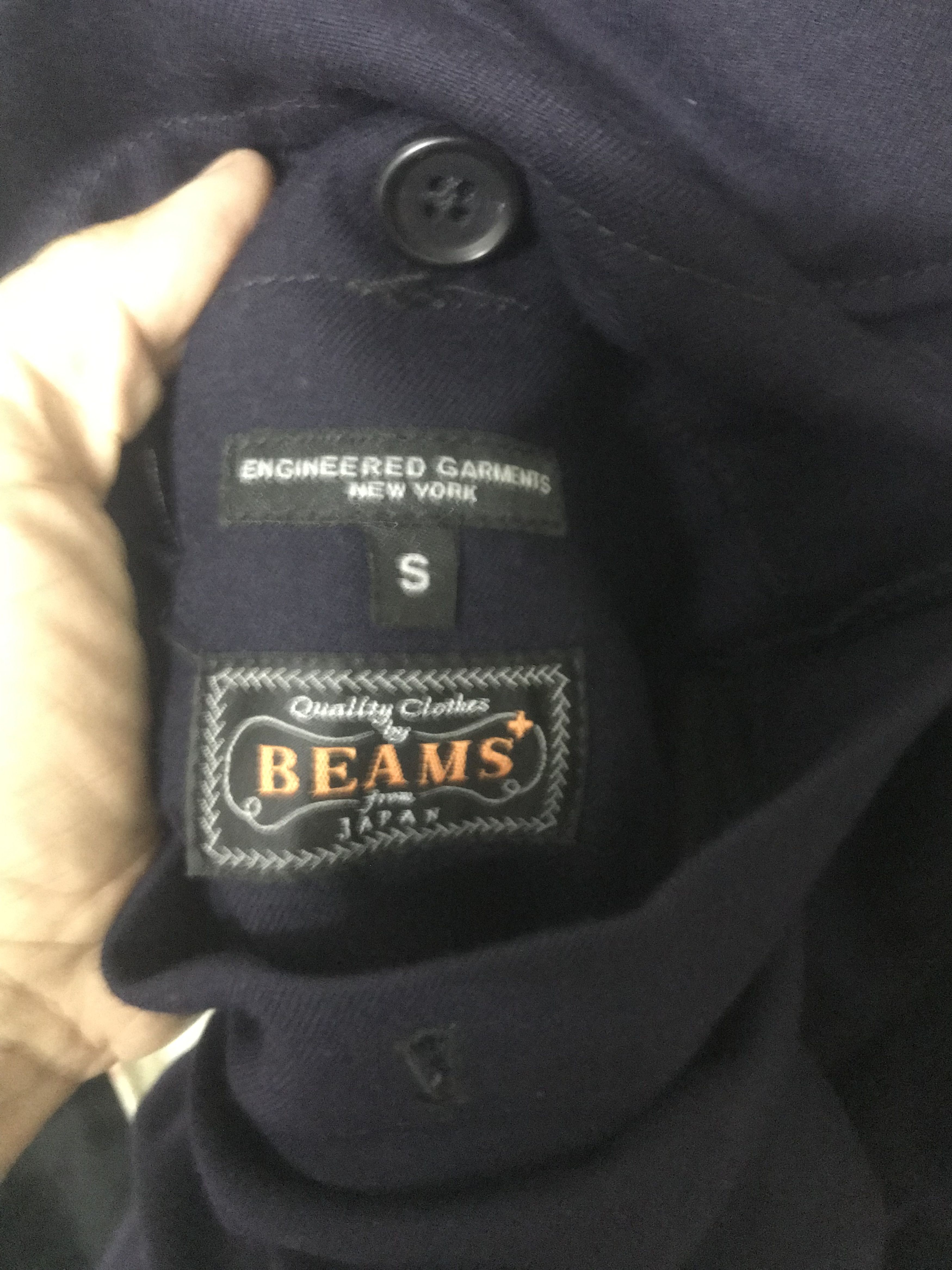 Engineered Garments Balmizon Reversible Gun check Coat Size US S / EU 44-46 / 1 - 8 Thumbnail