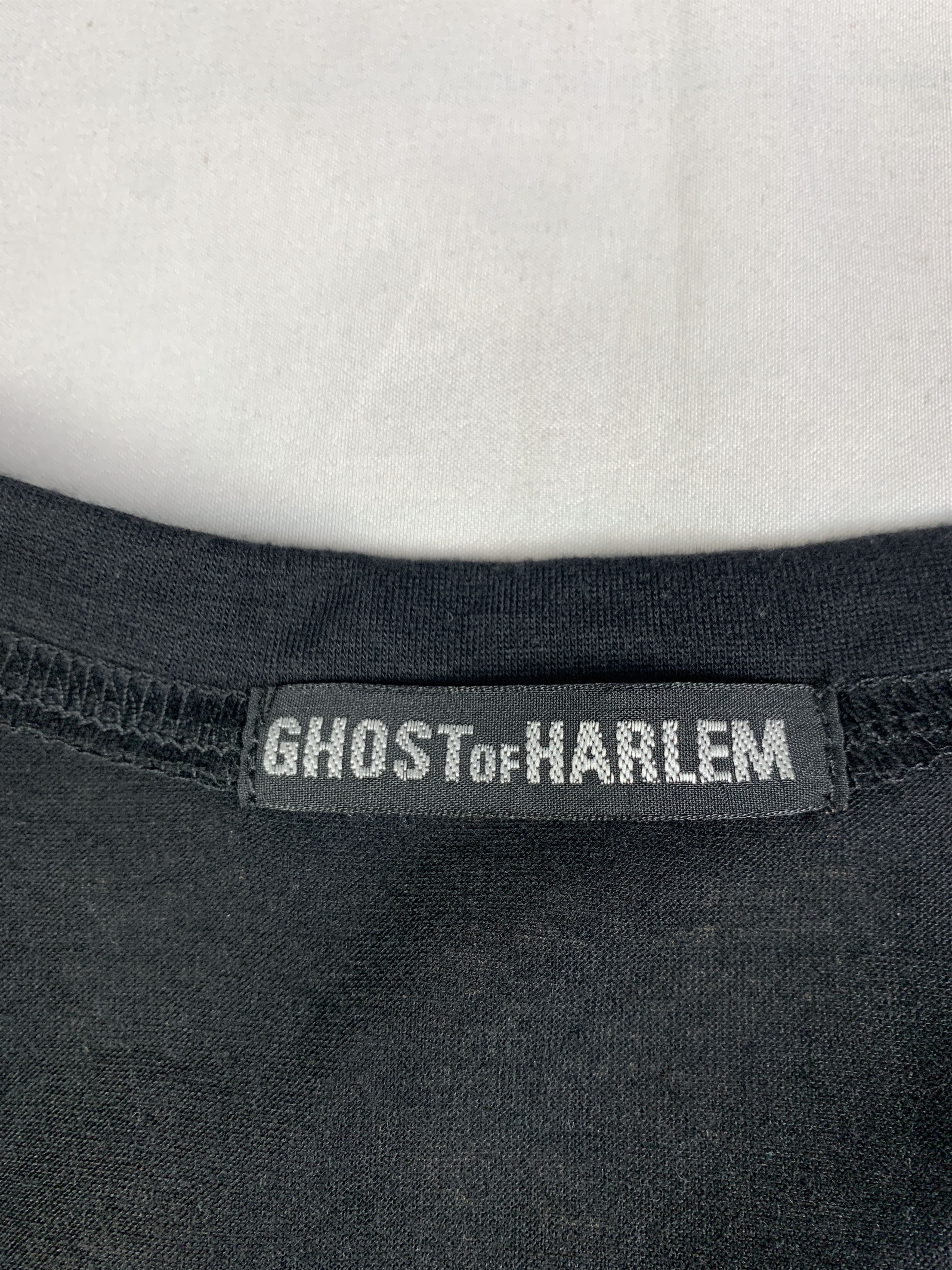 Japanese Brand Ghost of Harlem Cross Skull Poem Dressy Bat Top (F) Size ONE SIZE - 12 Thumbnail
