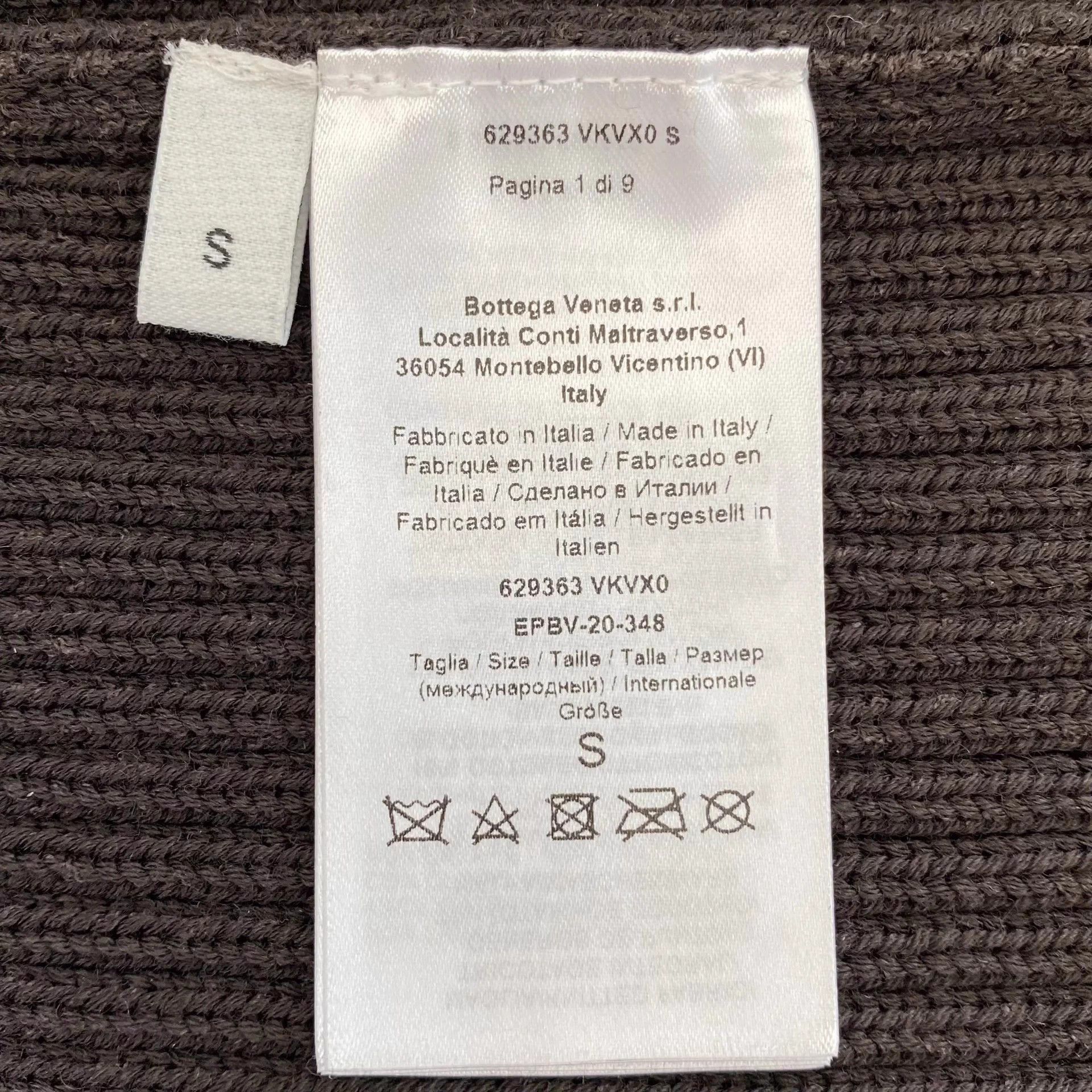 Bottega Veneta Bottega Veneta dark knit long cardigan S Size S / US 4 / IT 40 - 7 Thumbnail