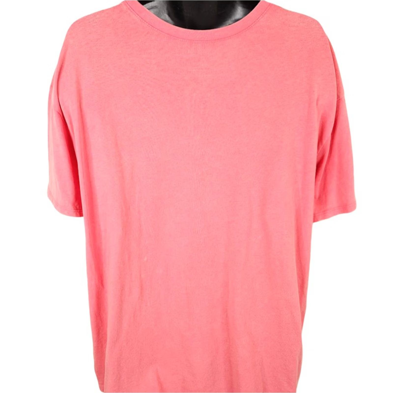 Pinko VINTAGE The Rolling Stones T Shirt Womens 3XL Pink Retro Rock And Roll Band Tee Size XXL / US 16-18 / IT 52-54 - 4 Thumbnail