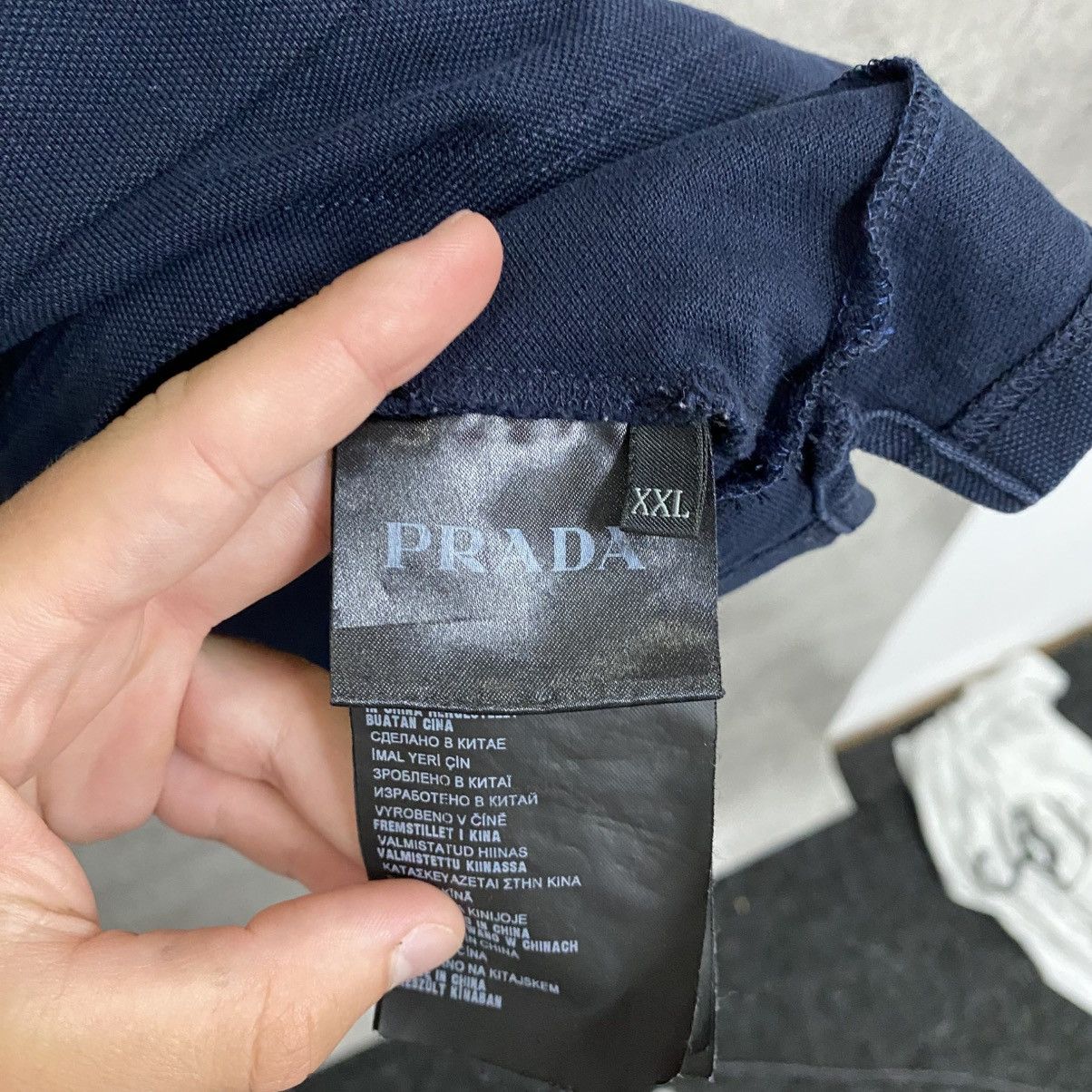 Prada Prada Polo T-Shirt Red Tab Size US XL / EU 56 / 4 - 8 Thumbnail
