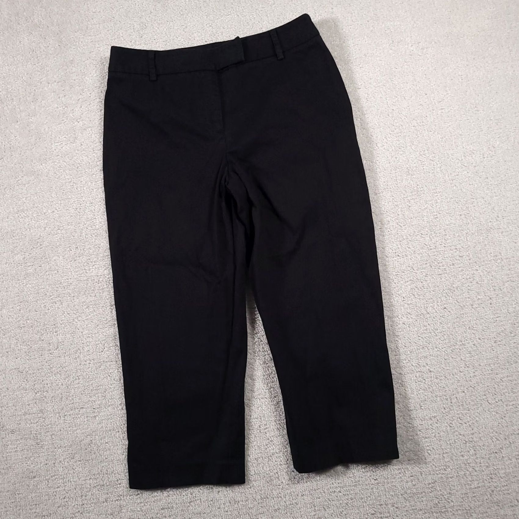 Kenneth Cole Kenneth Cole Unlisted Capri Pants 8 Dark Blue Stretch Straight Womens Size 30" / US 8 / IT 44 - 2 Thumbnail