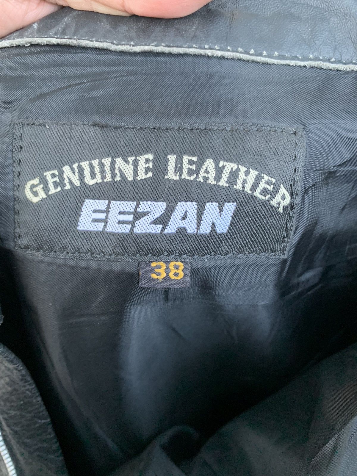 Japanese Brand Vintage Eezan Leather Pants Size US 38 / EU 54 - 7 Thumbnail