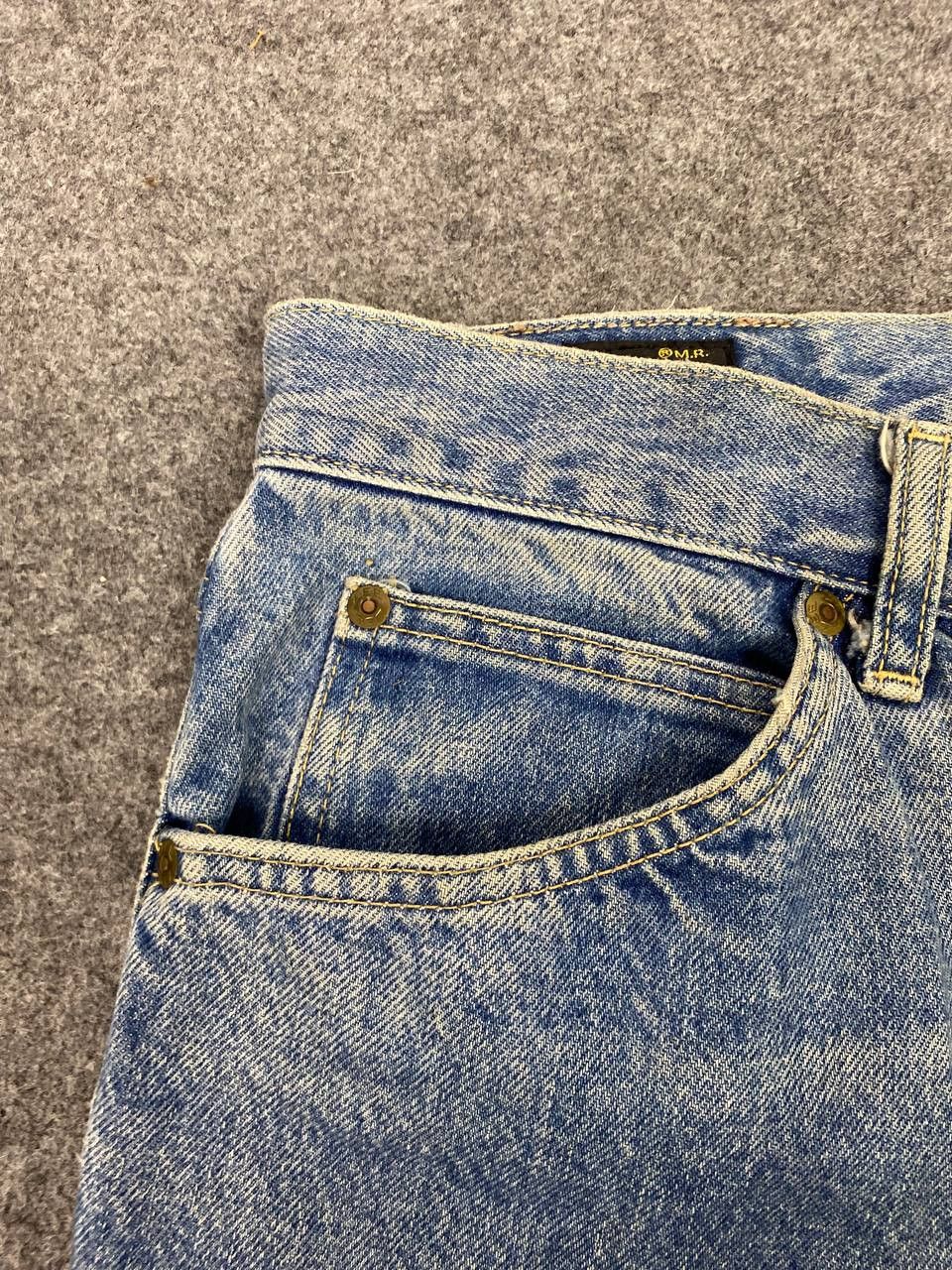 Lee vintage lee rider lightwash denim Size US 33 - 9 Thumbnail