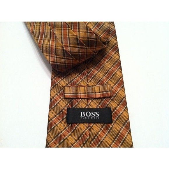 Hugo Boss HUGO BOSS NEW TIE 3 5/8" MADE IN ITALY Size ONE SIZE - 5 Thumbnail