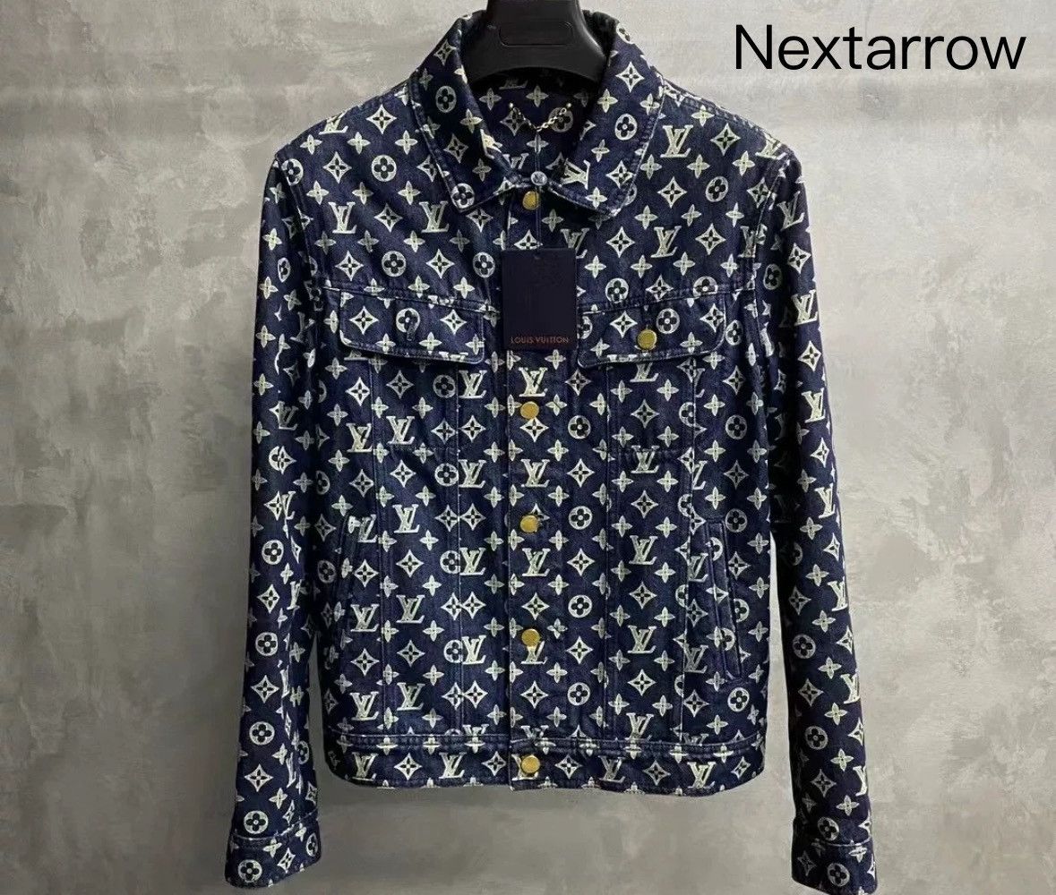Louis Vuitton Louis Vuitton's latest blue pop edition denim jacket Size US S / EU 44-46 / 1 - 1 Thumbnail