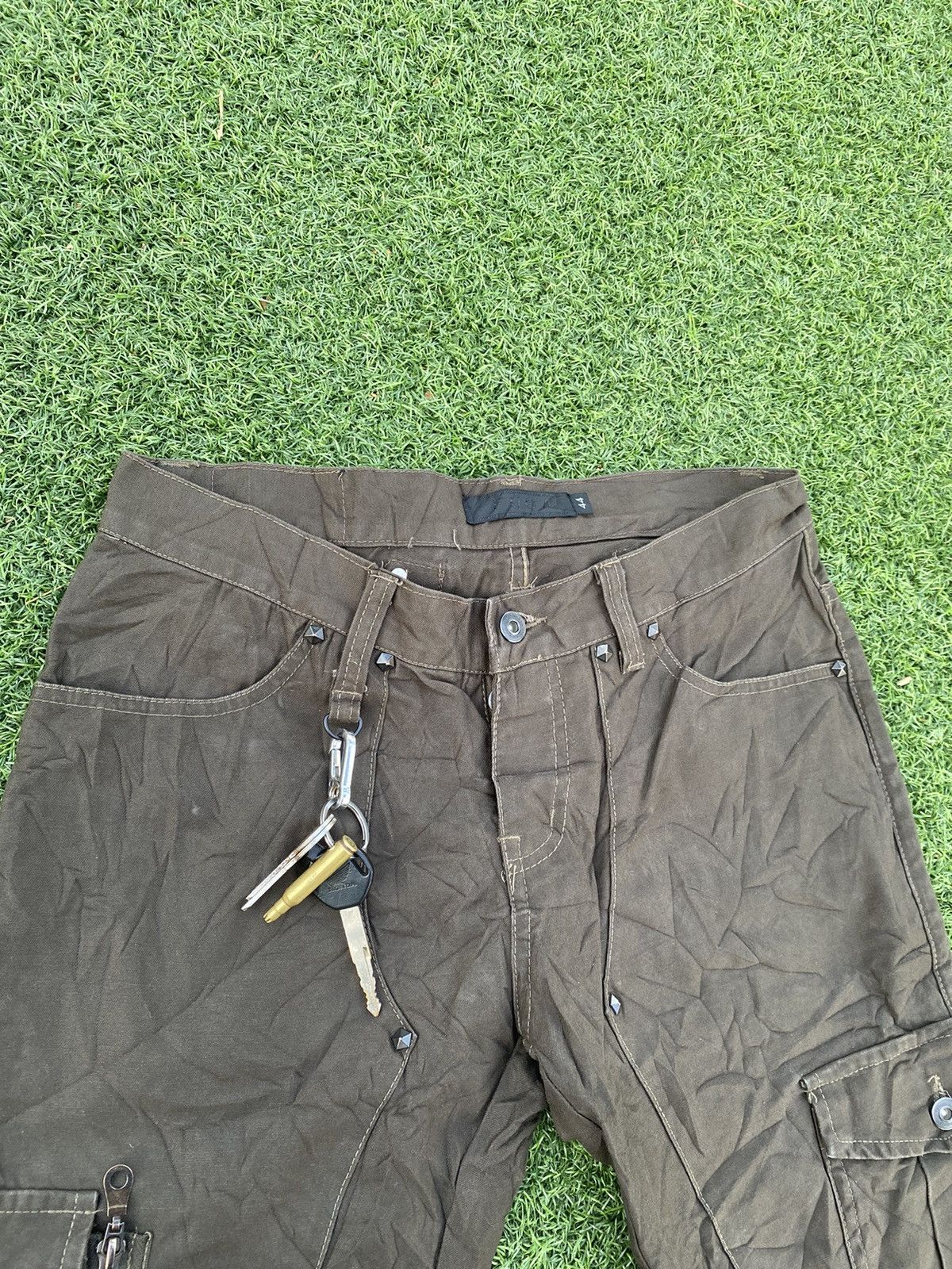 If Six Was Nine FUGA DOUBLE KNEE CARGO TACTICAL PANTS Size US 31 - 5 Thumbnail