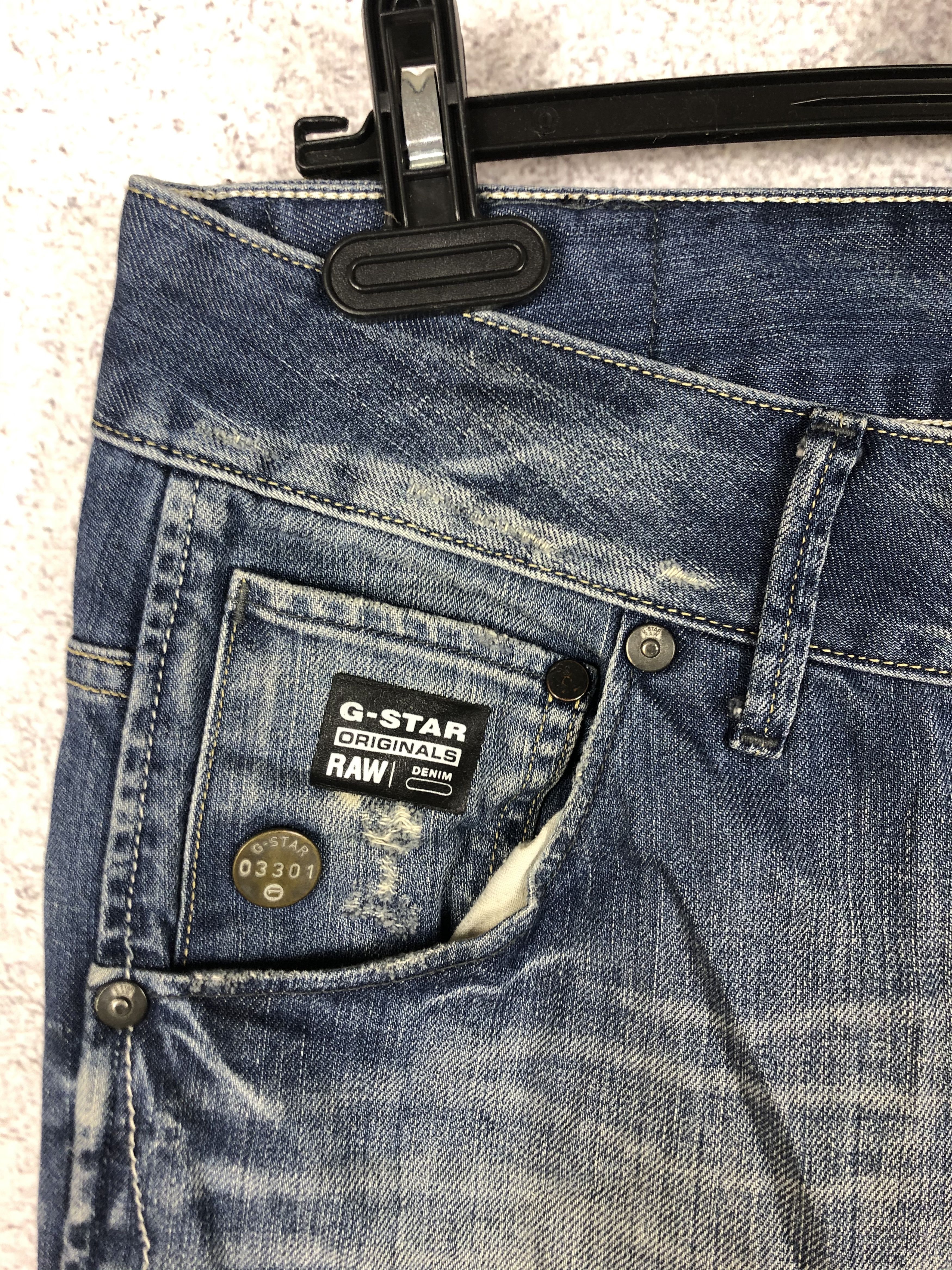 G-Star G-Star Raw 3D Loose Tapered Jeans Size US 28 / EU 44 - 5 Thumbnail