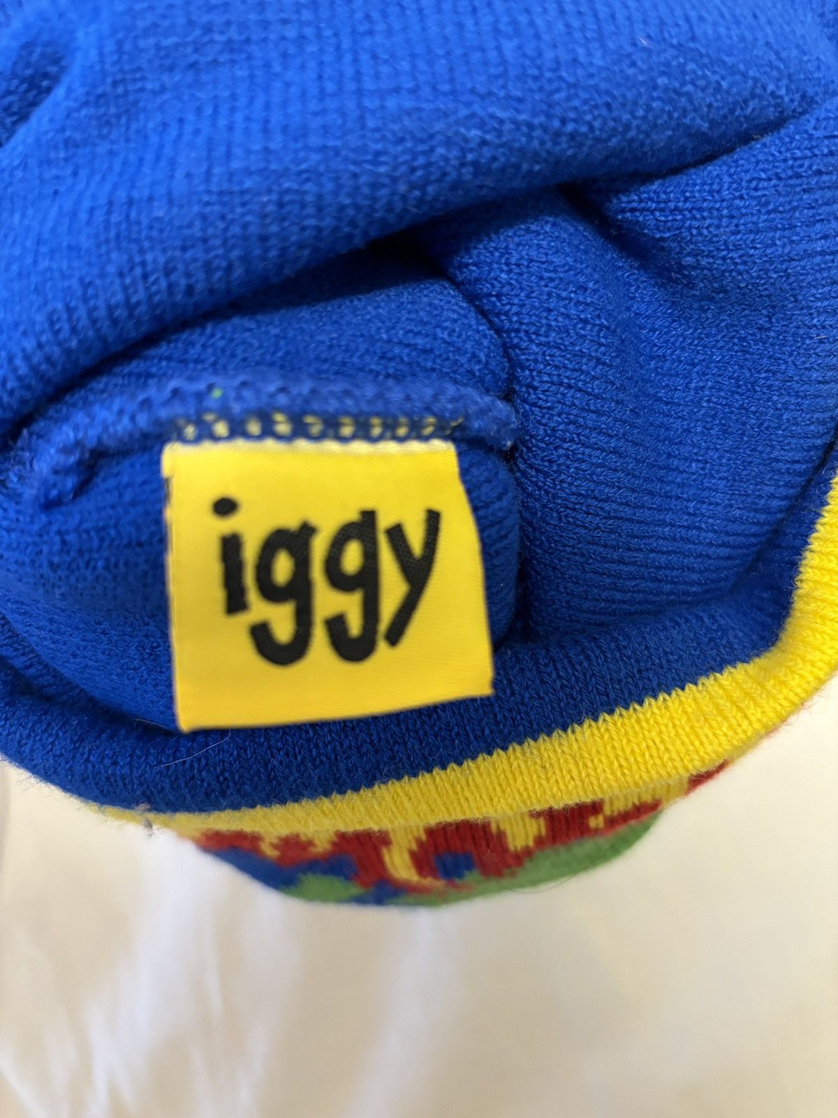 Iggy Iggy Global Warming Intarsia Knit Beanie Size ONE SIZE - 2 Thumbnail