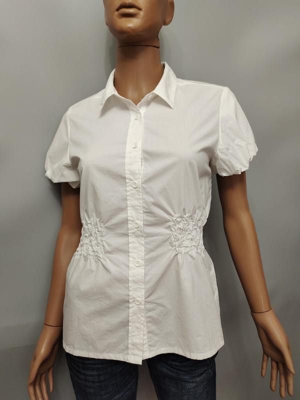 Morgan De Toi Morgan De Toi white shirt sz S / T36 Size S / US 4 / IT 40 - 4 Thumbnail