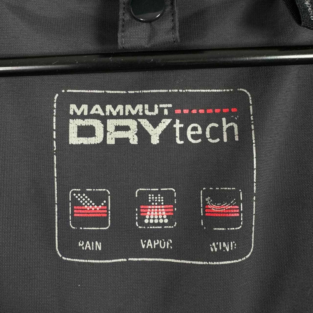 Mammut Mammut DryTech Waterproof Hooded Jacket Grey Mens Size M Size US M / EU 48-50 / 2 - 8 Thumbnail
