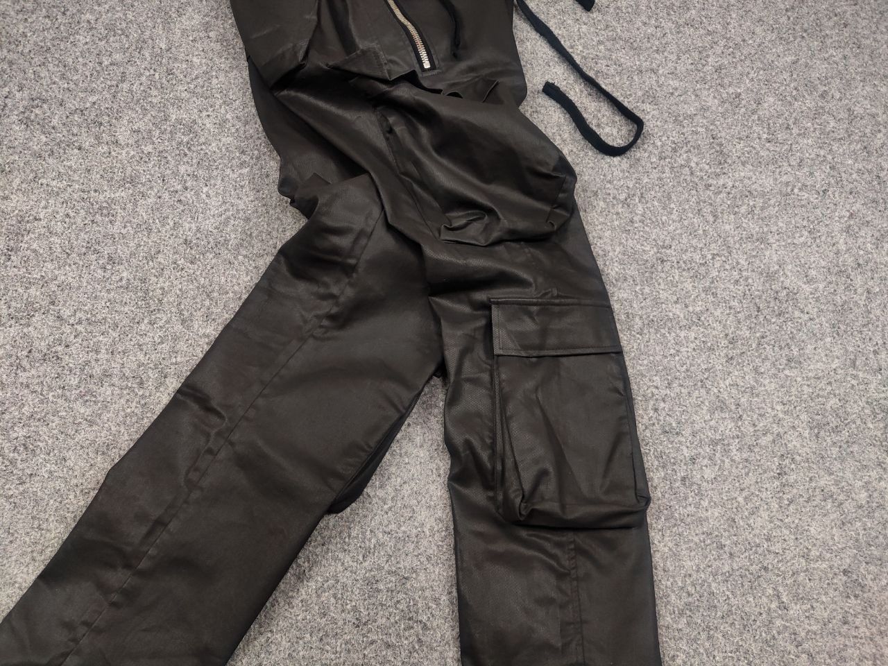 Vagabond Vagabond Black Slim Multipocket Cargo Pants Rick owens style Size US 34 / EU 50 - 4 Thumbnail