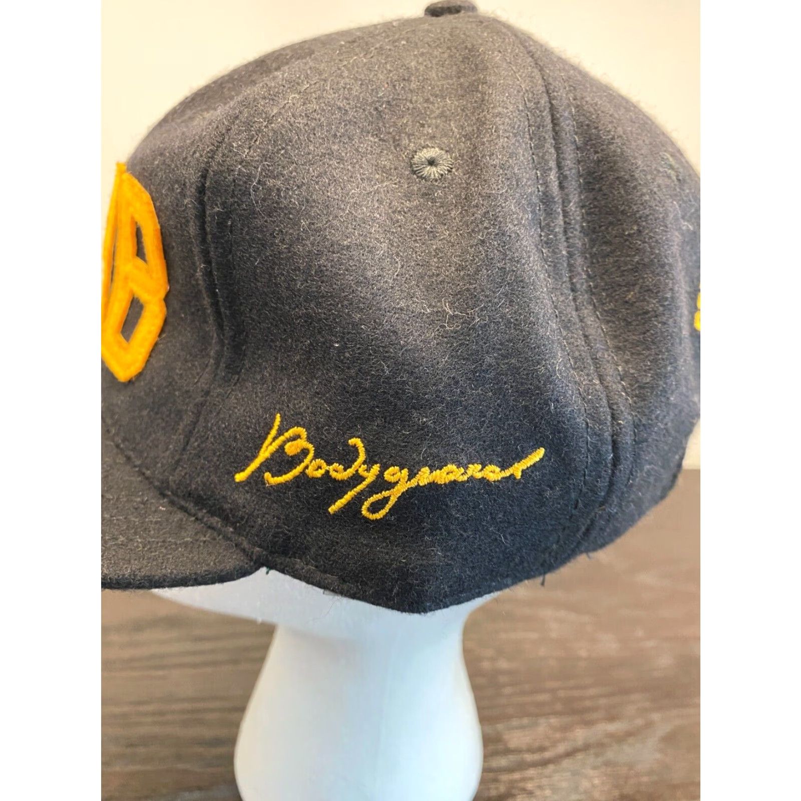 Ebbets Field Flannels Ebbets Field Flannels Black Wool Baseball Cap Adjustable One Size Mens Size ONE SIZE - 4 Thumbnail