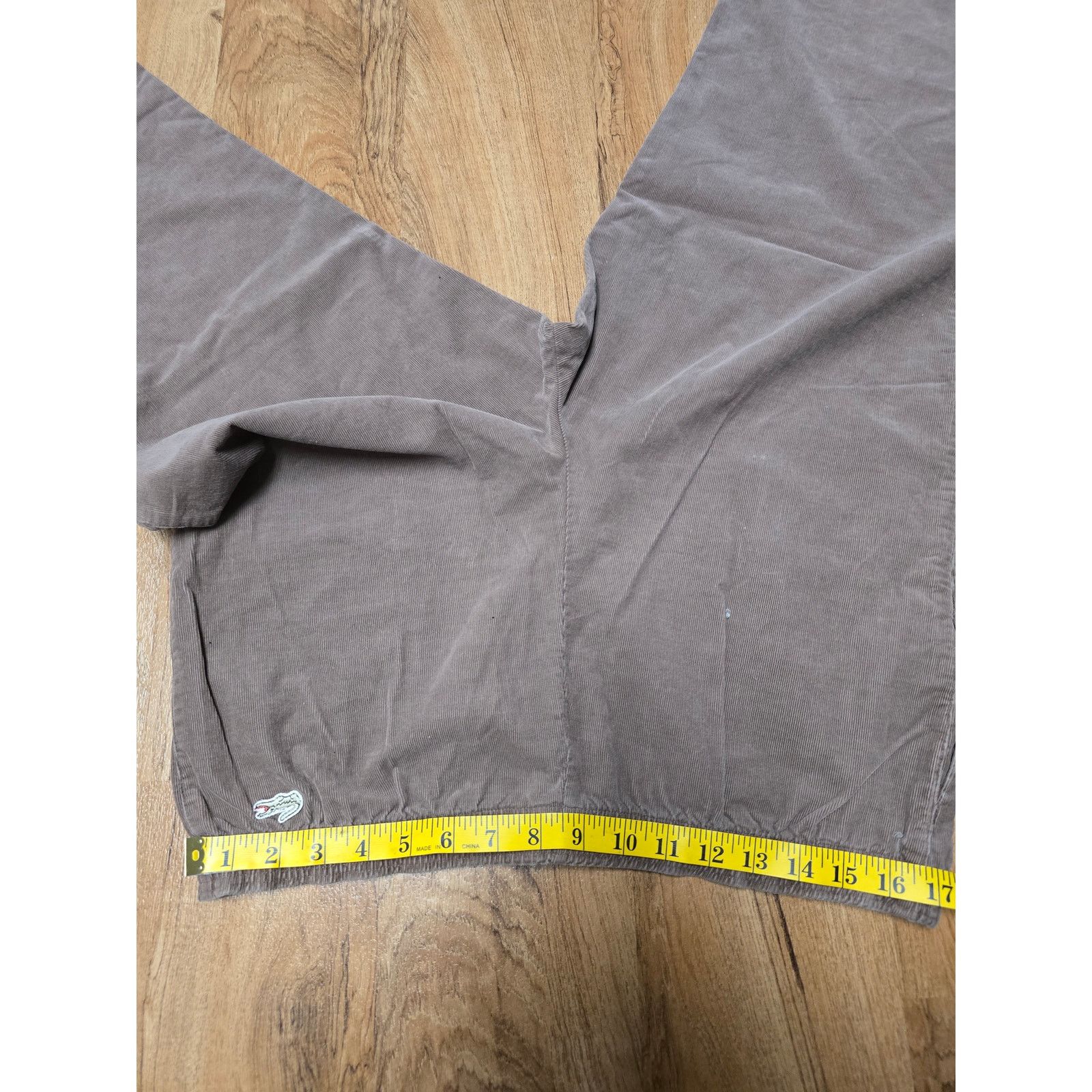 & Other Stories IZOD Lacoste Womens Corduroy Pants Brown 16 Trousers Size US 34 / EU 50 - 12 Thumbnail