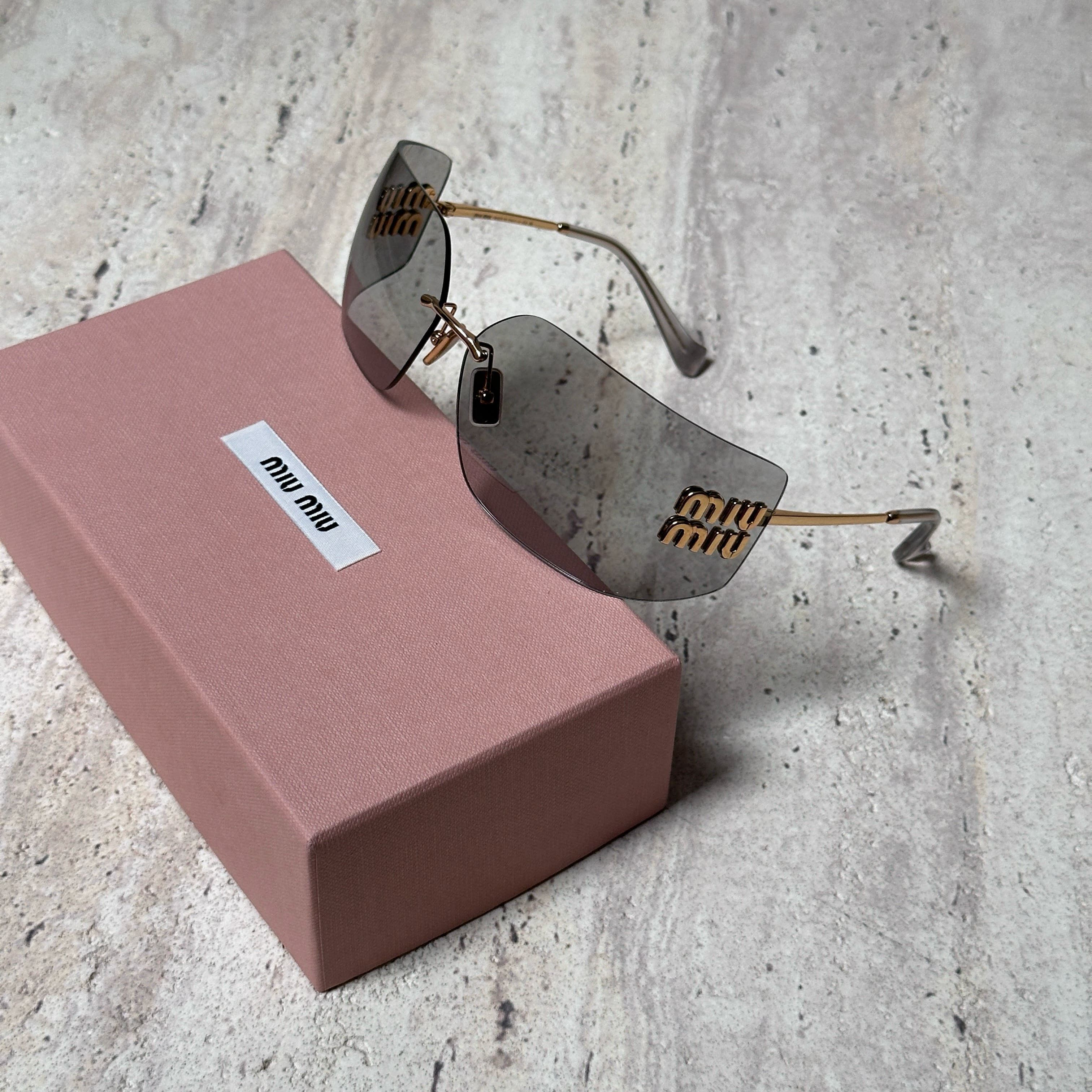 Miu Miu MIU MIU 0MU 54YS SUNGLASSES Size ONE SIZE - 2 Thumbnail