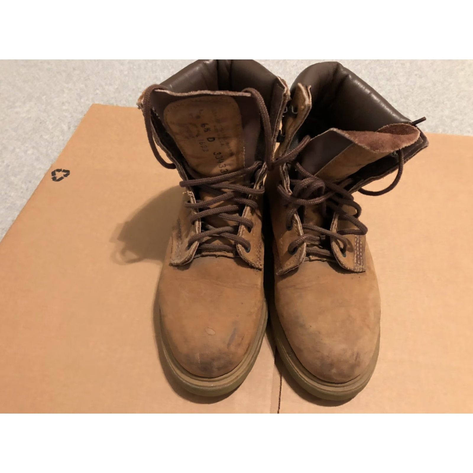 Vintage VINTAGE Red Wing 1622 Boots Leather Lace Up Work Boots Brown US 6.5 D Men USA Leather Solid Outdoor Casual Size US 7 / EU 40 - 2 Thumbnail