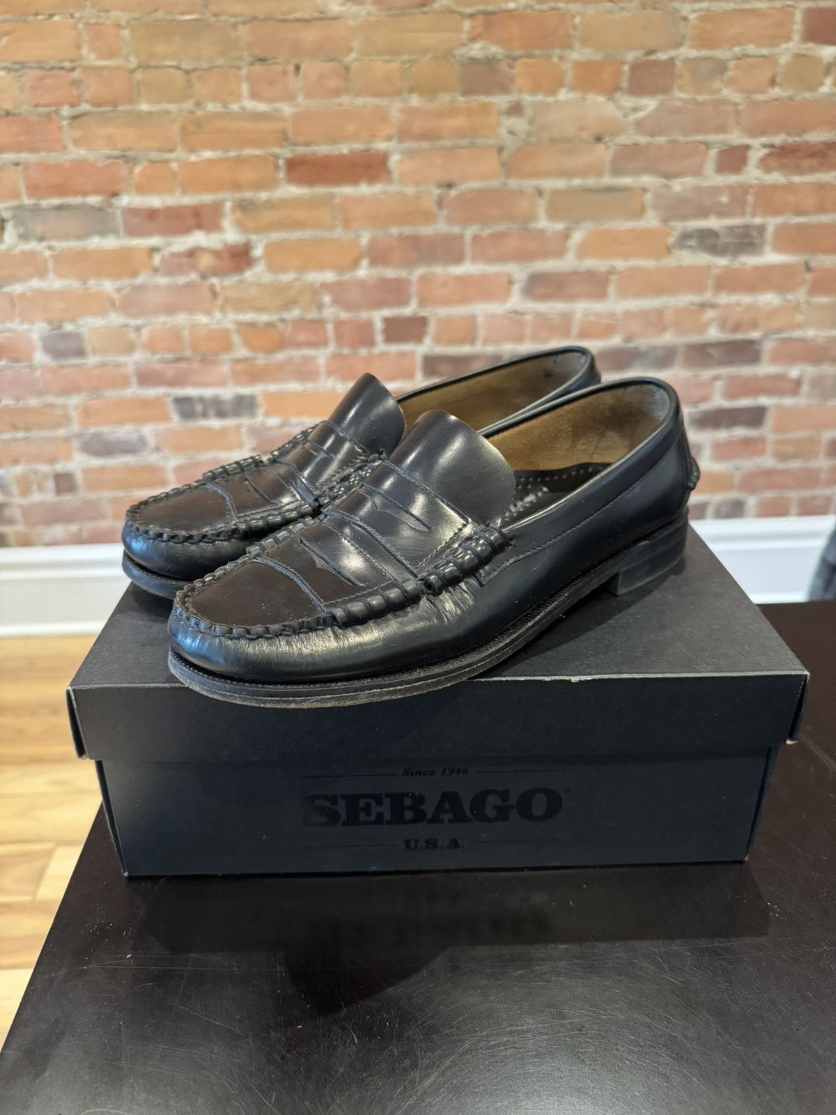 Random Identities Random Identities X Sebago Double Penny Dan Loafers Size US 9 / EU 42 - 1 Thumbnail