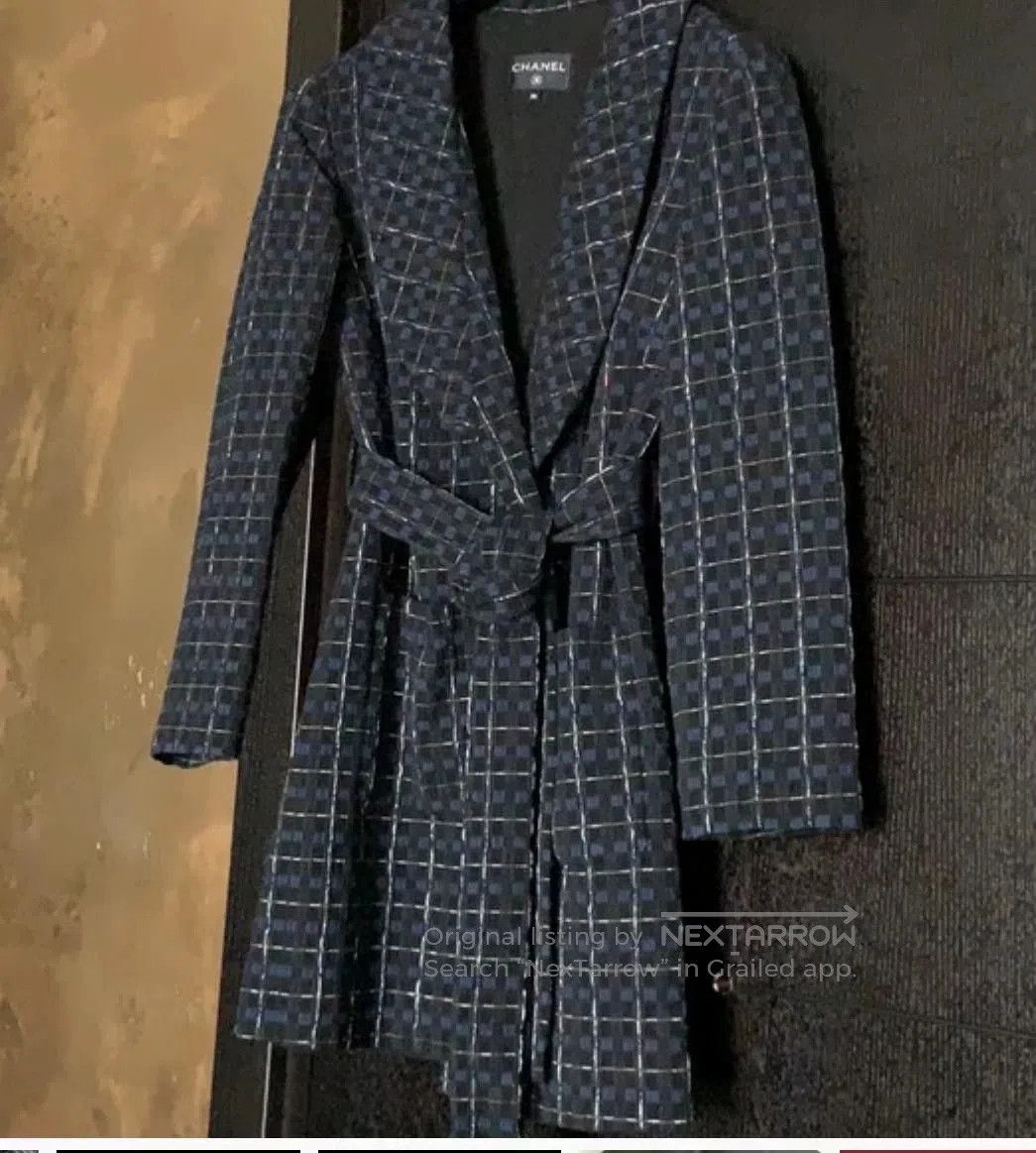 Chanel Chanel Plaid Trench Coat. Size US XXS / EU 40 - 5 Thumbnail