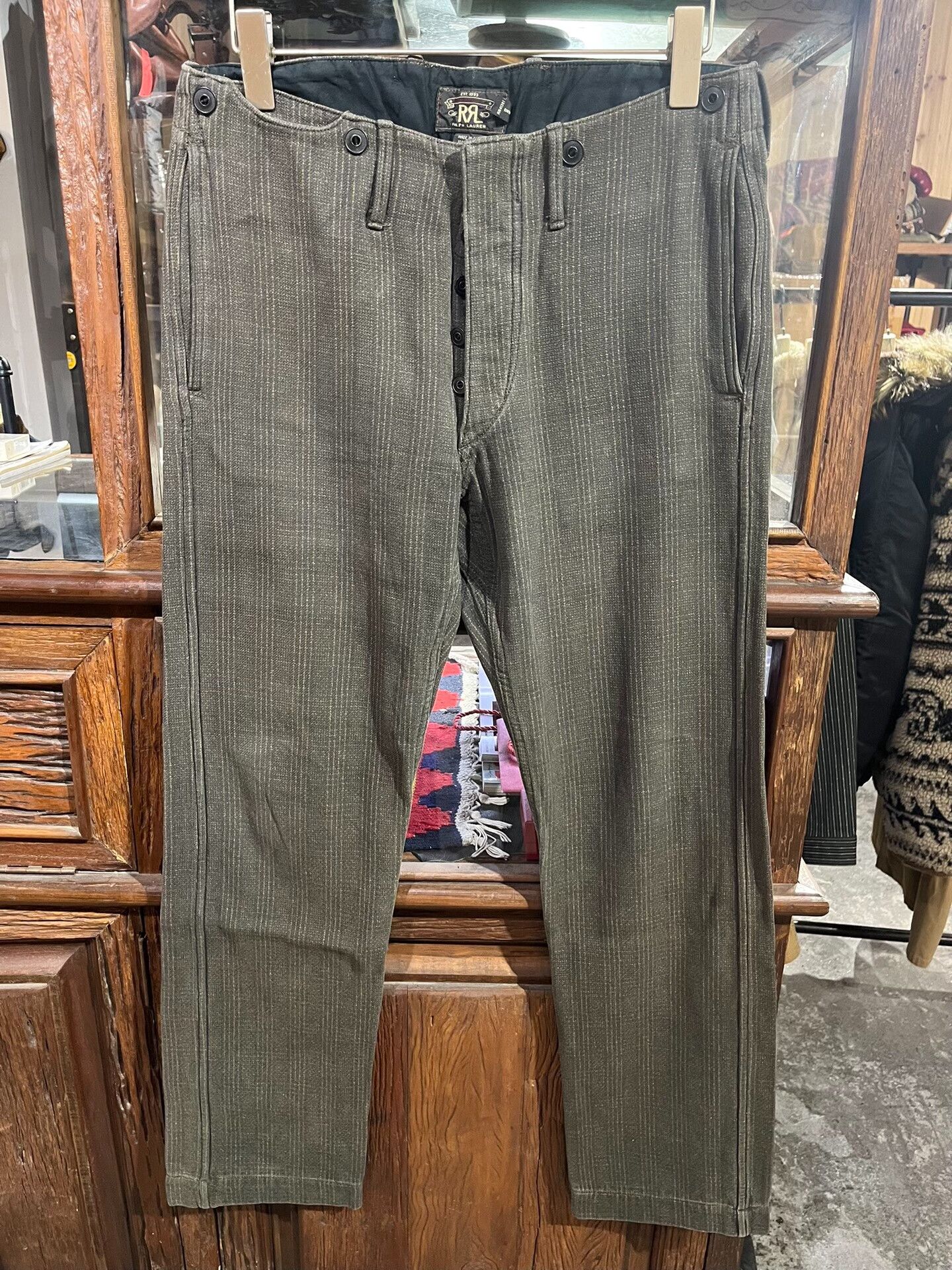 RRL Ralph Lauren rrl rare relaxed casual pants by ralph lauren Size US 30 / EU 46 - 1 Thumbnail