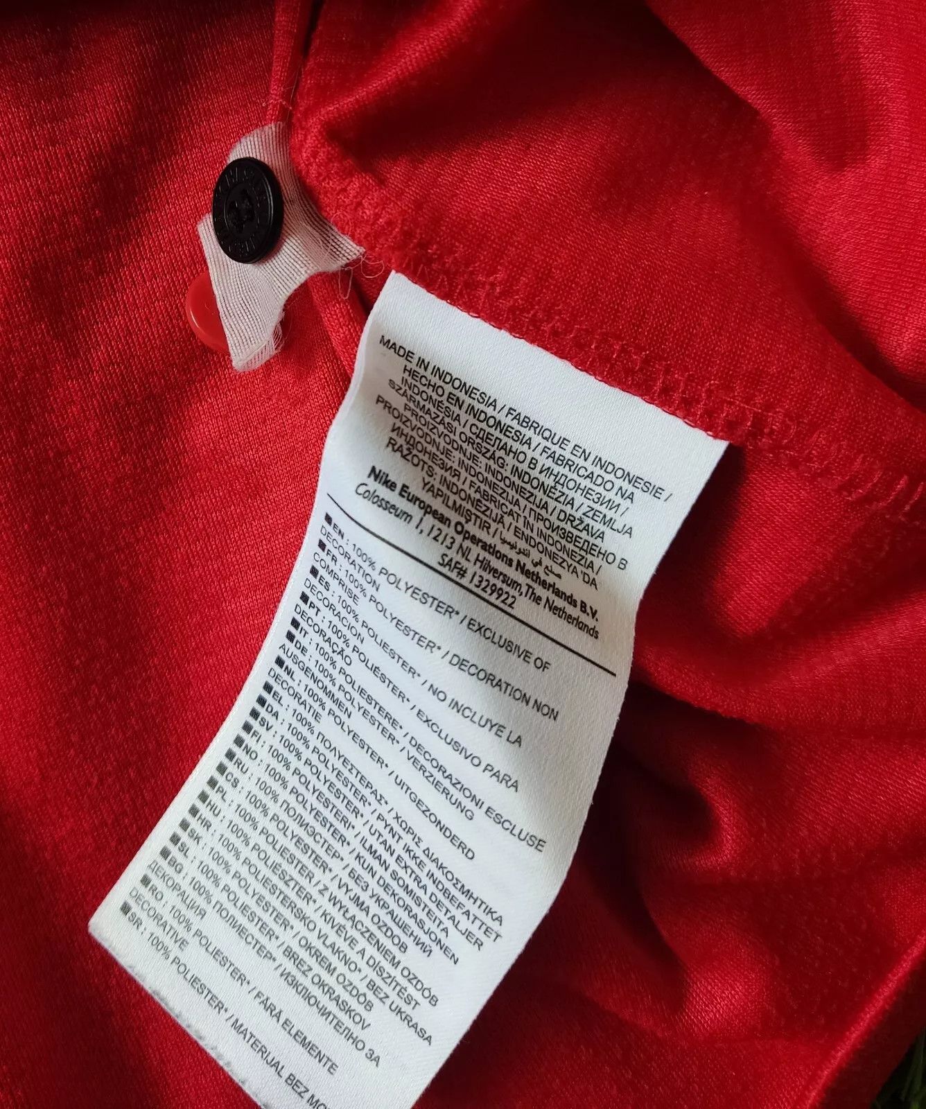 Nike MANCHESTER UNITED 2013 2014 FOOTBALL JERSEY TRIKOT NIKE L Size US L / EU 52-54 / 3 - 5 Thumbnail