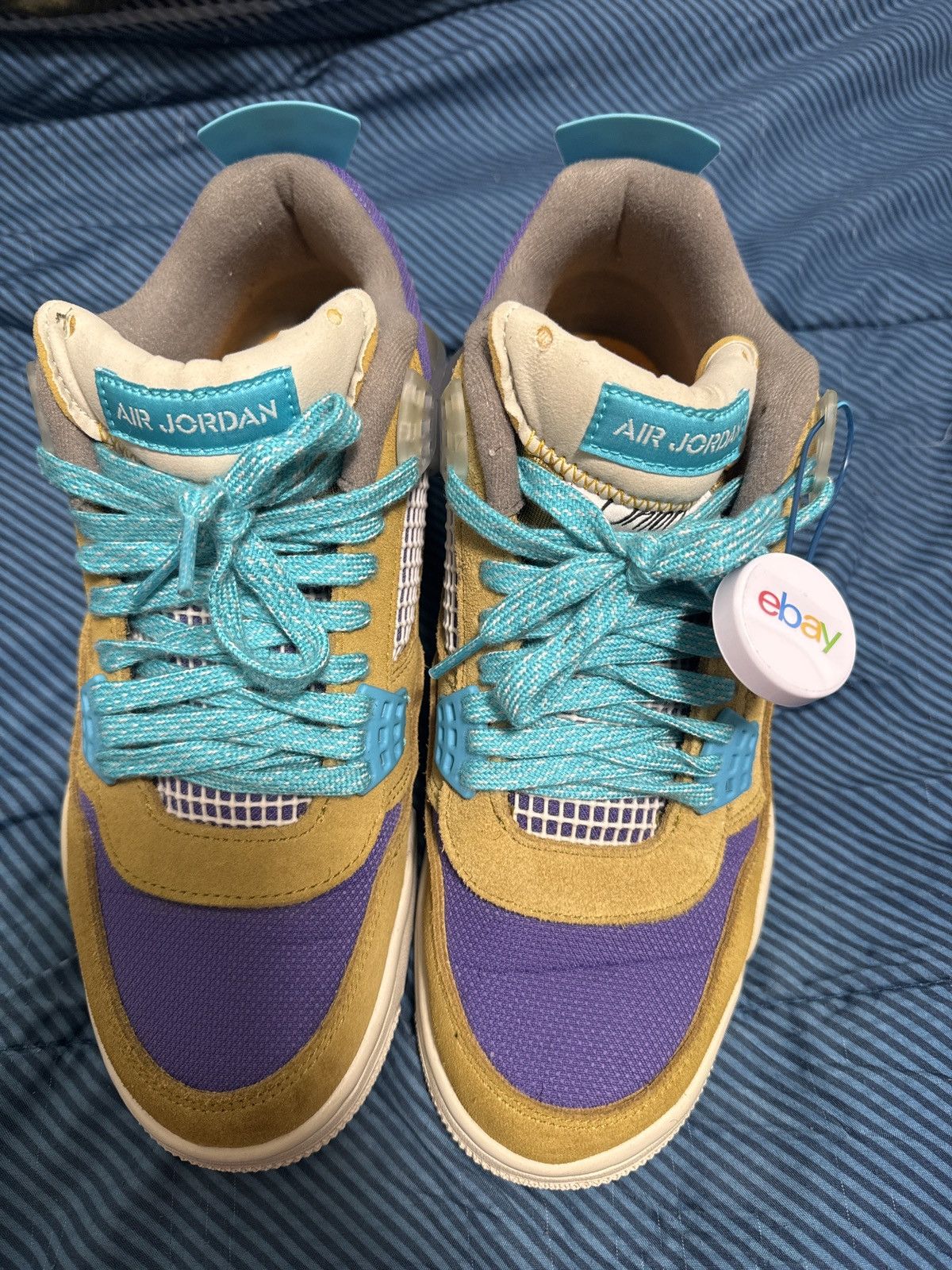 Jordan Brand Jordan 4 union dessert moss Size US 8.5 / EU 41-42 - 3 Thumbnail