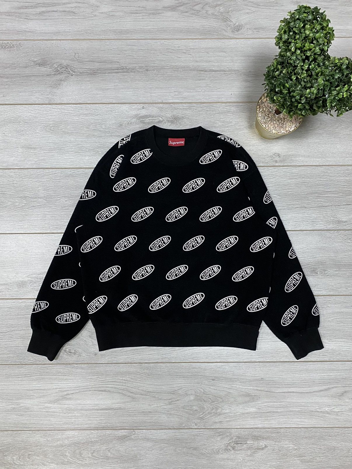 High quality Supreme Reversible Liner Crewneck