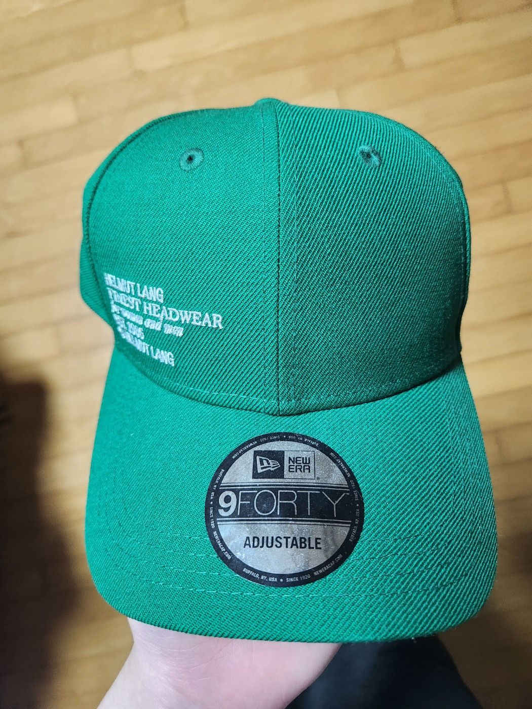 New Era Helmut Lang X New Era hat Size ONE SIZE - 3 Thumbnail