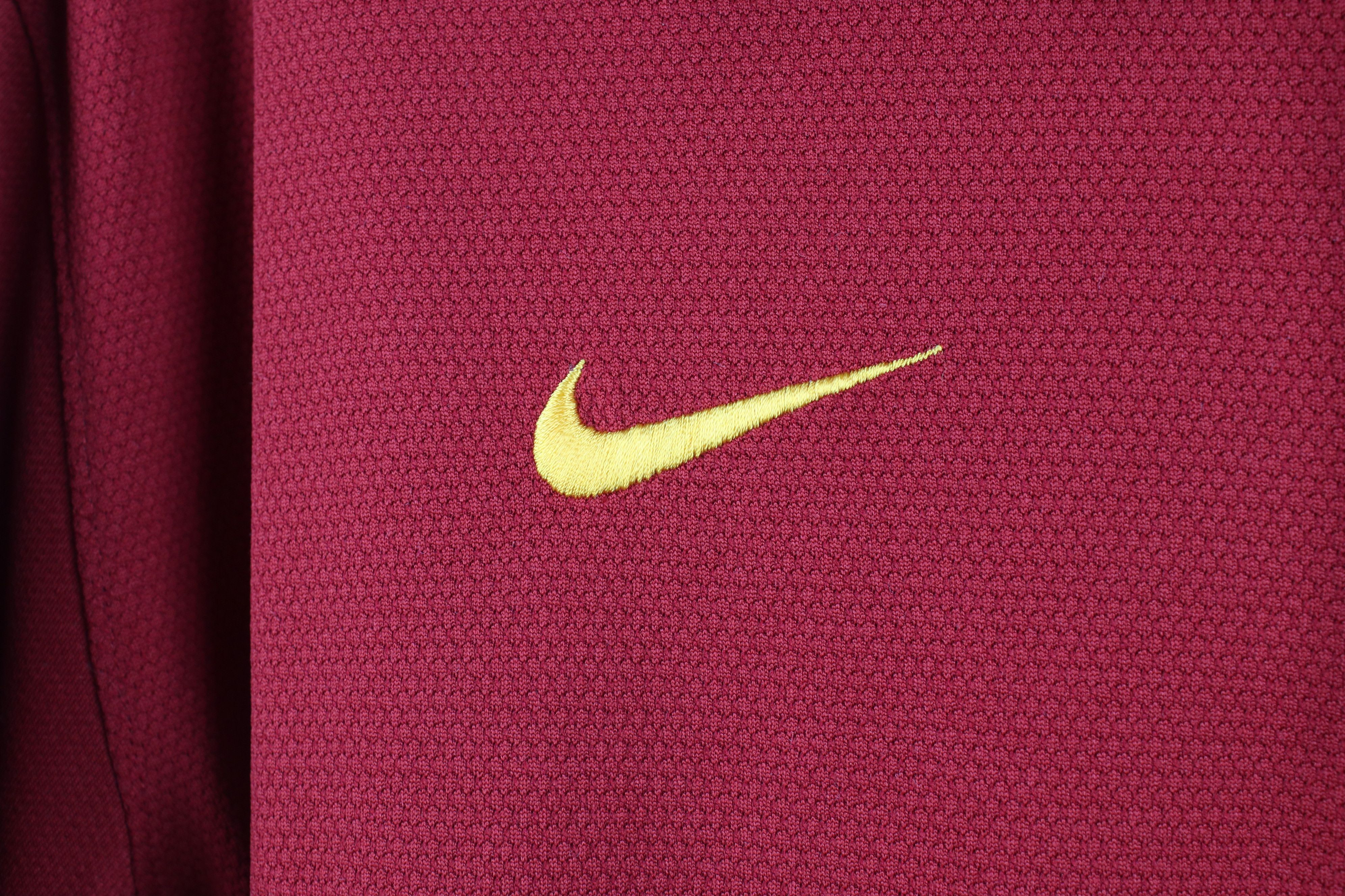 Nike × Vintage Nike Iowa State University Collared Golf Polo Shirt Red Size US L / EU 52-54 / 3 - 6 Thumbnail