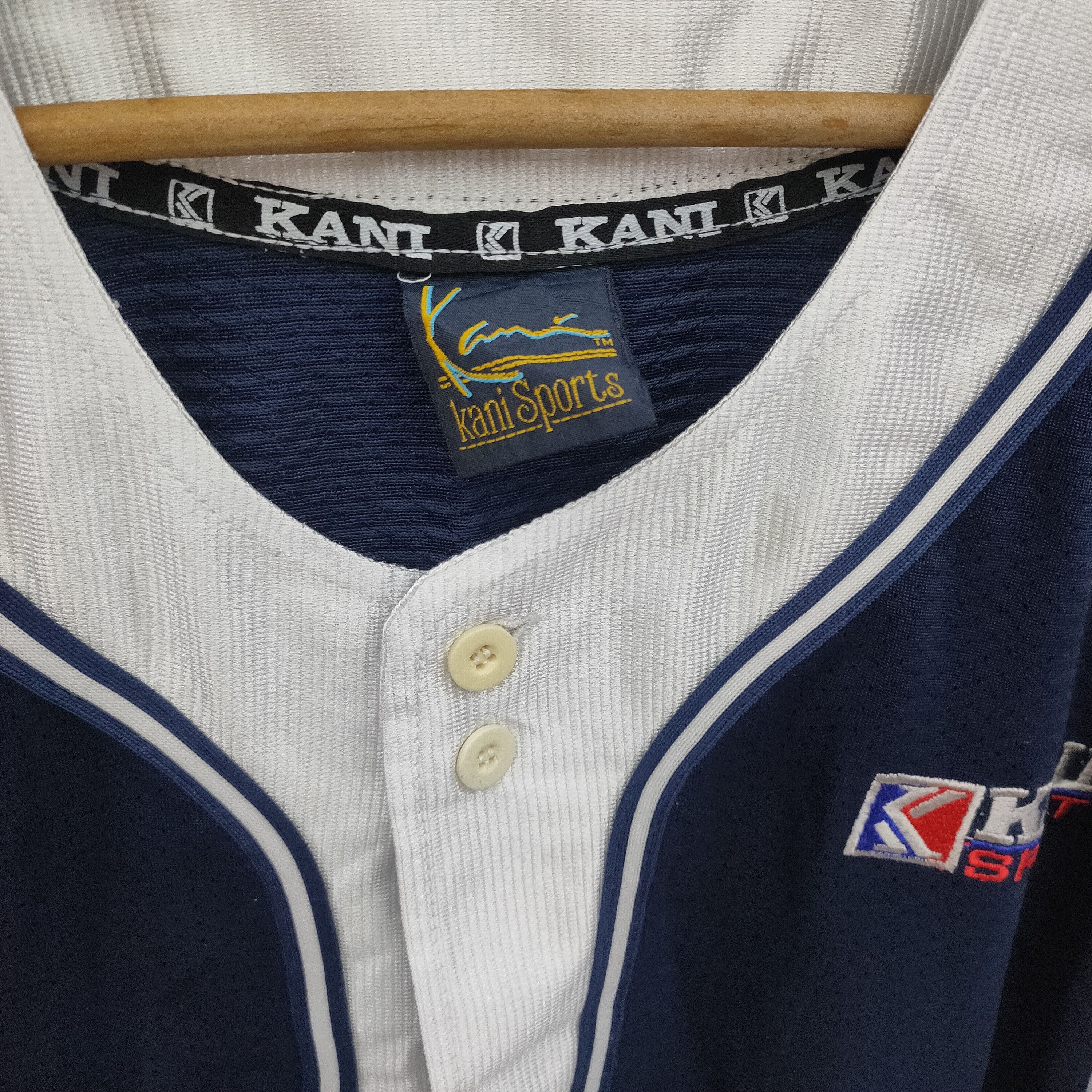 Karl Kani × Vintage 90s Kani Sport USA Jersey Medium Vintage Karl Kani Hip Hop Size US M / EU 48-50 / 2 - 9 Thumbnail