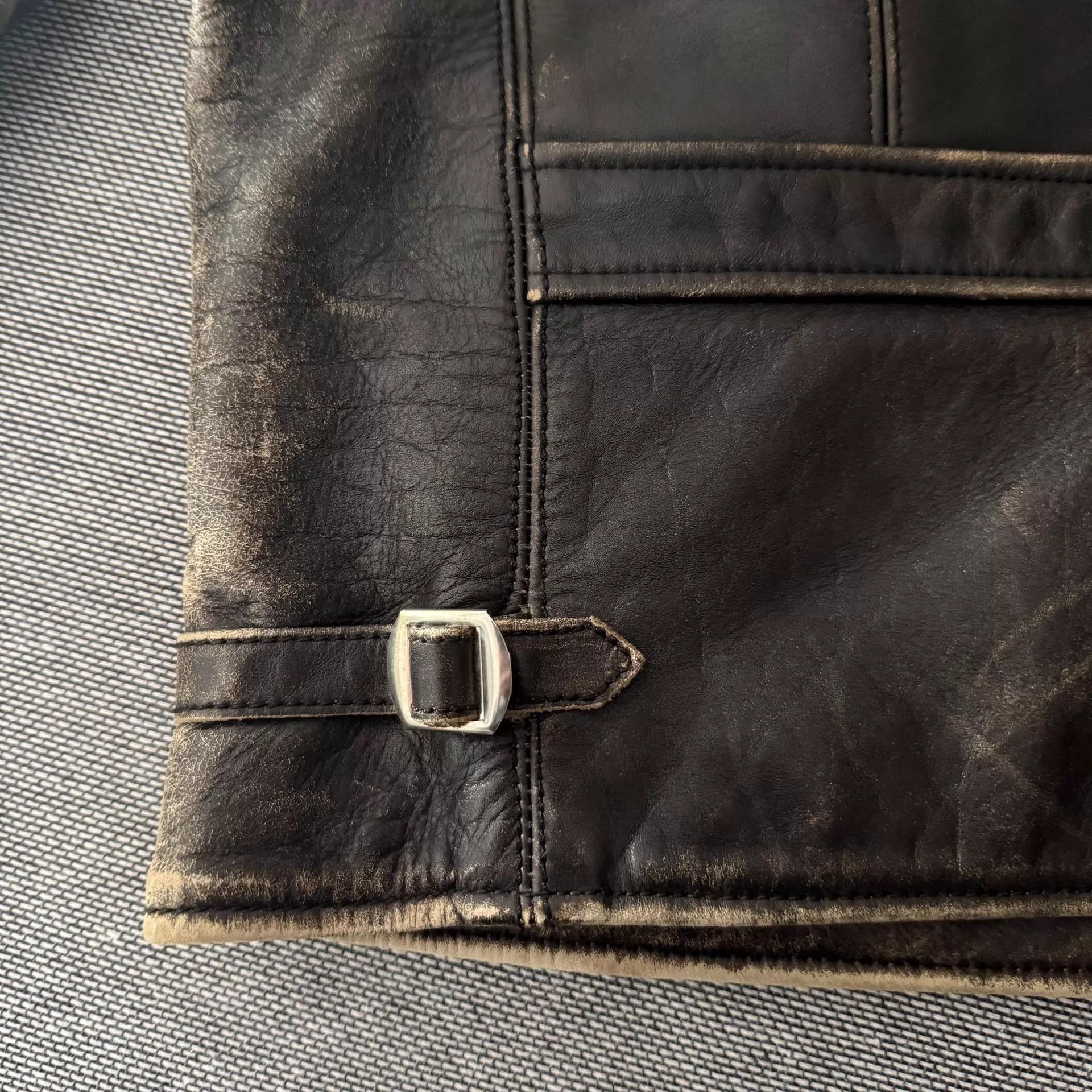Levi's Levi's LVC 1930s Pakistan Cowhide Motorcycle Jacket Size US M / EU 48-50 / 2 - 6 Thumbnail