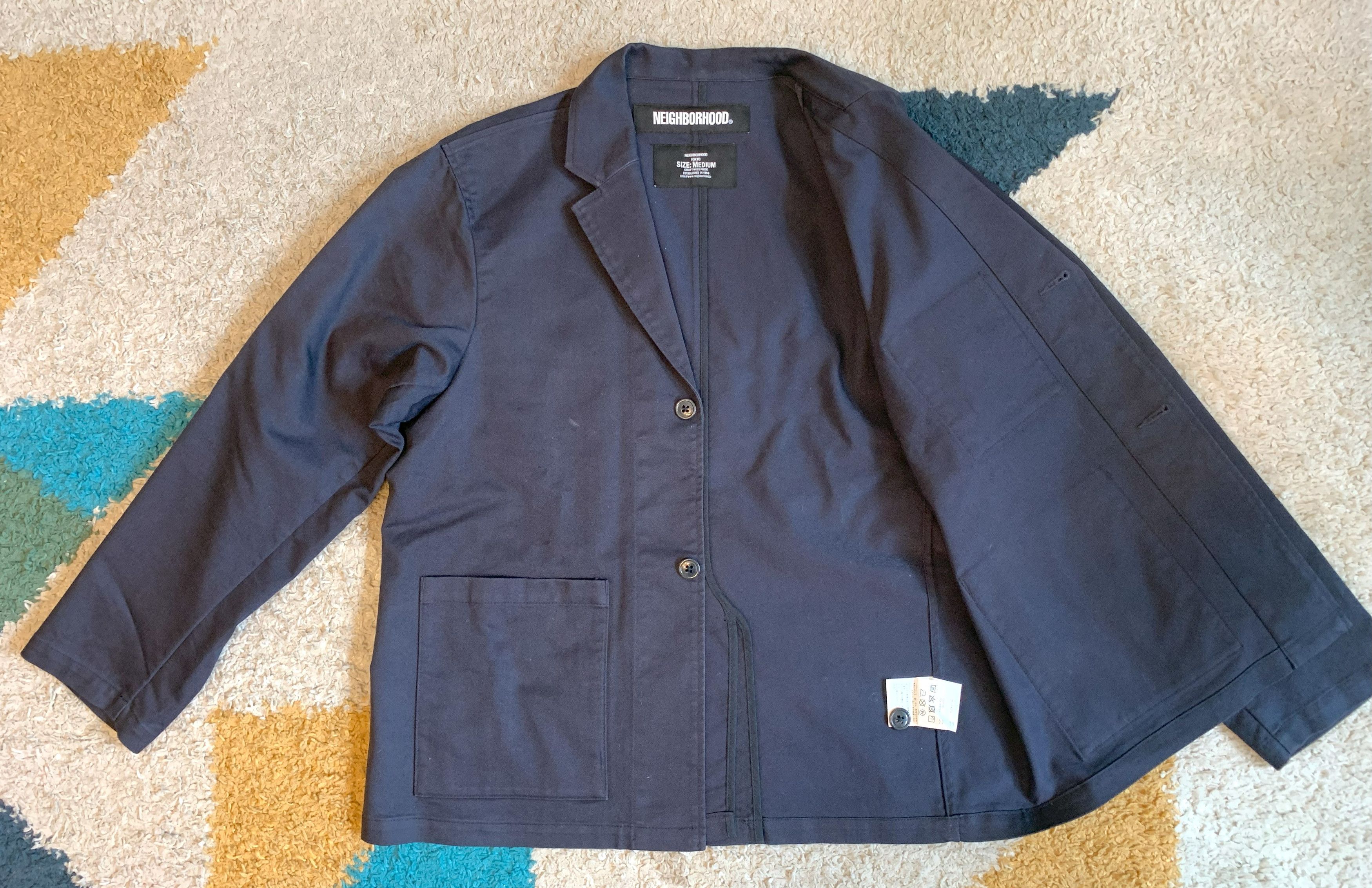 Neighborhood Neighborhood Japan 2020ss cotton/poly work jacket, size M Size US M / EU 48-50 / 2 - 4 Thumbnail