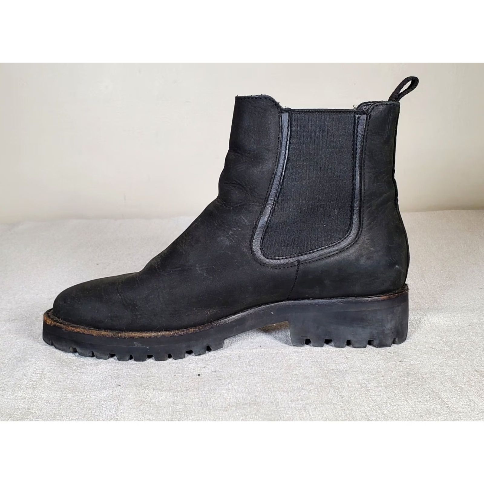 Thursday Boot Company Thursday Boot Co. Legend Chelsea Black Matte Leather Lug Sole Womens US 7 Size US 7 / IT 37 - 6 Thumbnail