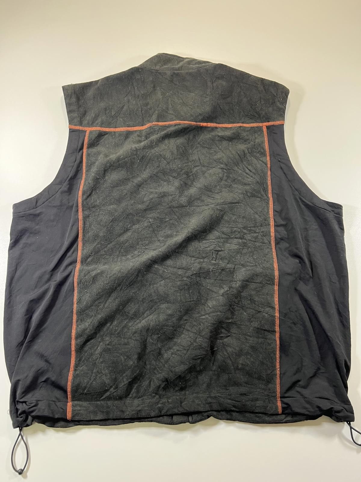 Harley Davidson Harley-Davidson Men's XL Black Fleece Vest Size US XL / EU 56 / 4 - 7 Thumbnail