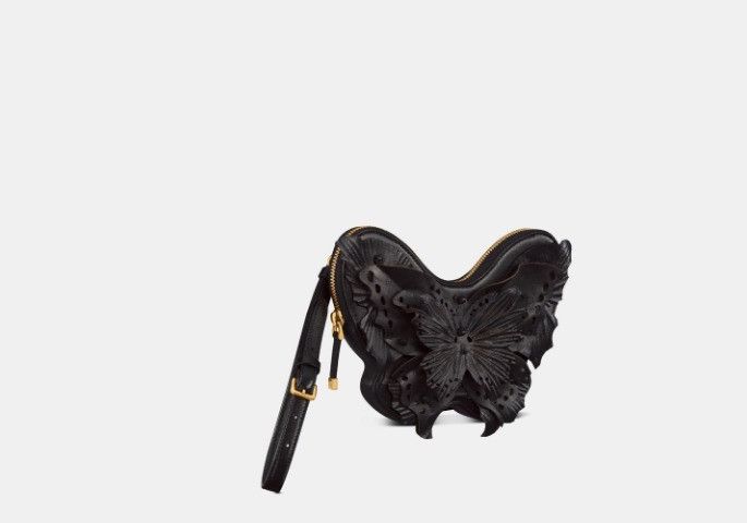Dior o1w1db10425 S5183U Size: OS / Butterfly Pouch in Black Size ONE SIZE - 1 Thumbnail