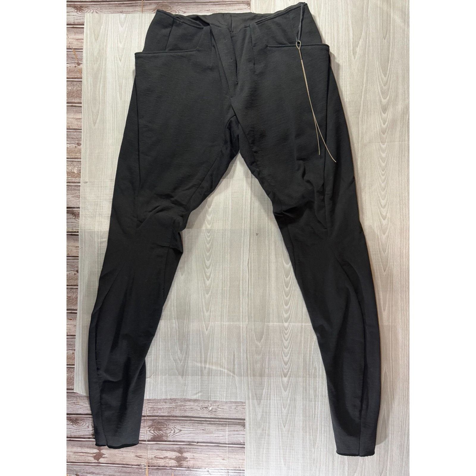 Devoa DEVOA Japan Streetwear slim pants size 3 US M color Black Ne Size US 33 - 1 Thumbnail