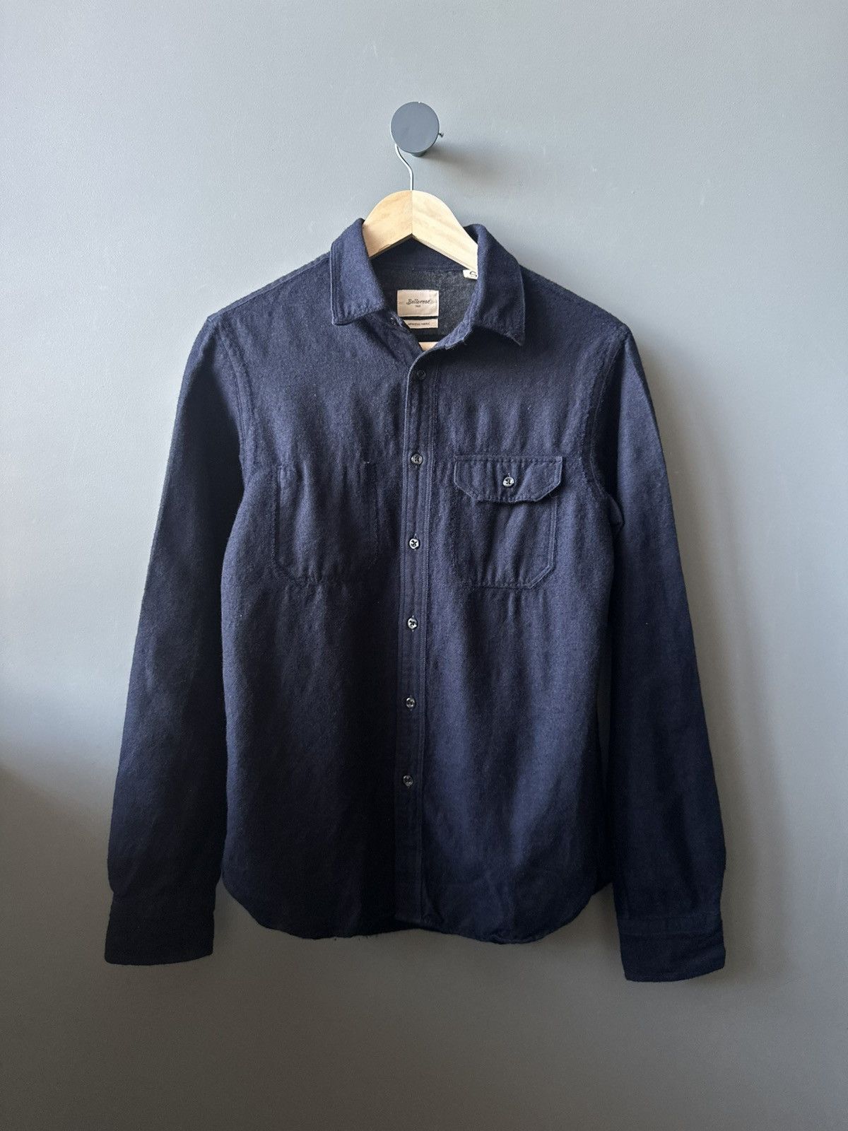 Bellerose Bellerose Wool Cotton Japan Fabric Shirt Size S Size US S / EU 44-46 / 1 - 1 Thumbnail
