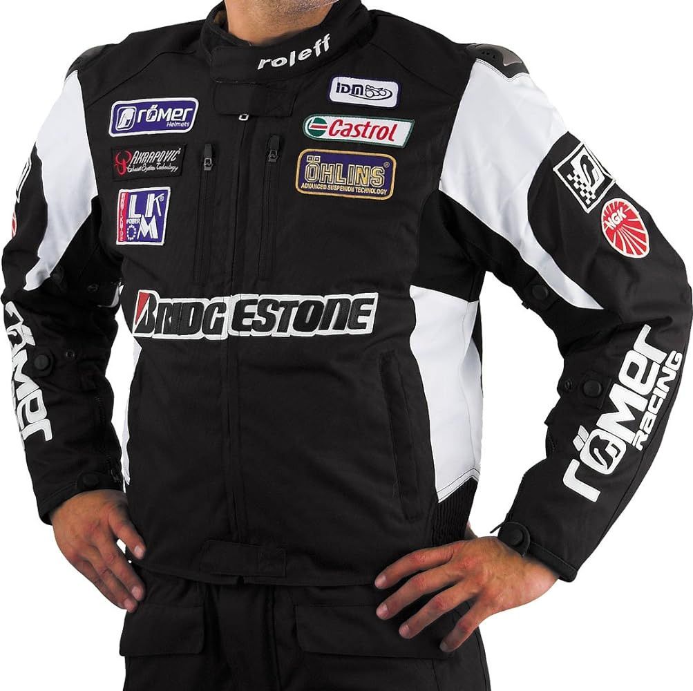 Other Roleff Moto Racing Jacket Bridgestone Castrol Romer Helmets Size US XXL / EU 58 / 5 - 15 Thumbnail
